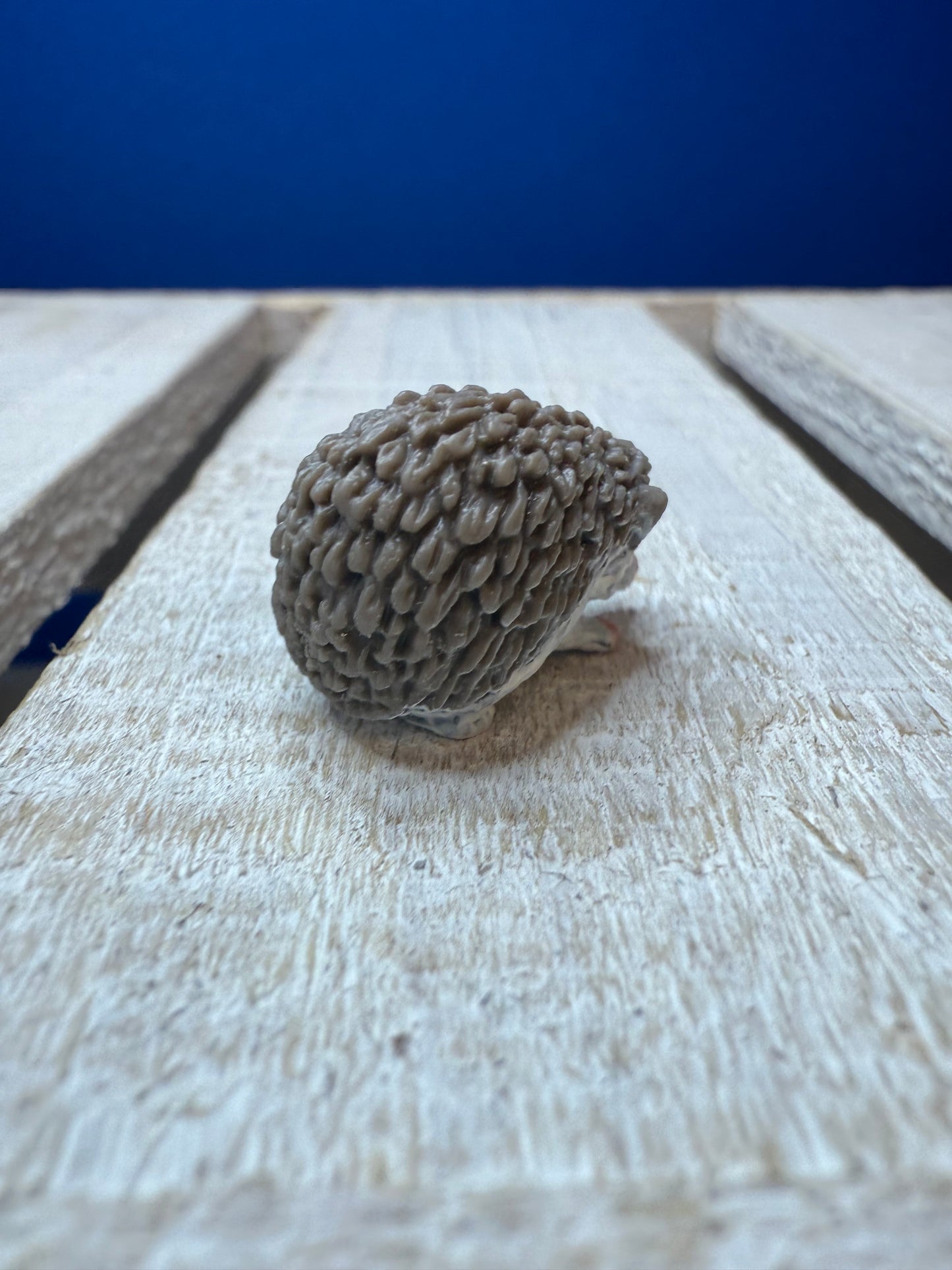 Miniature HEDGEHOG Figurine realistic mini objects speech therapy