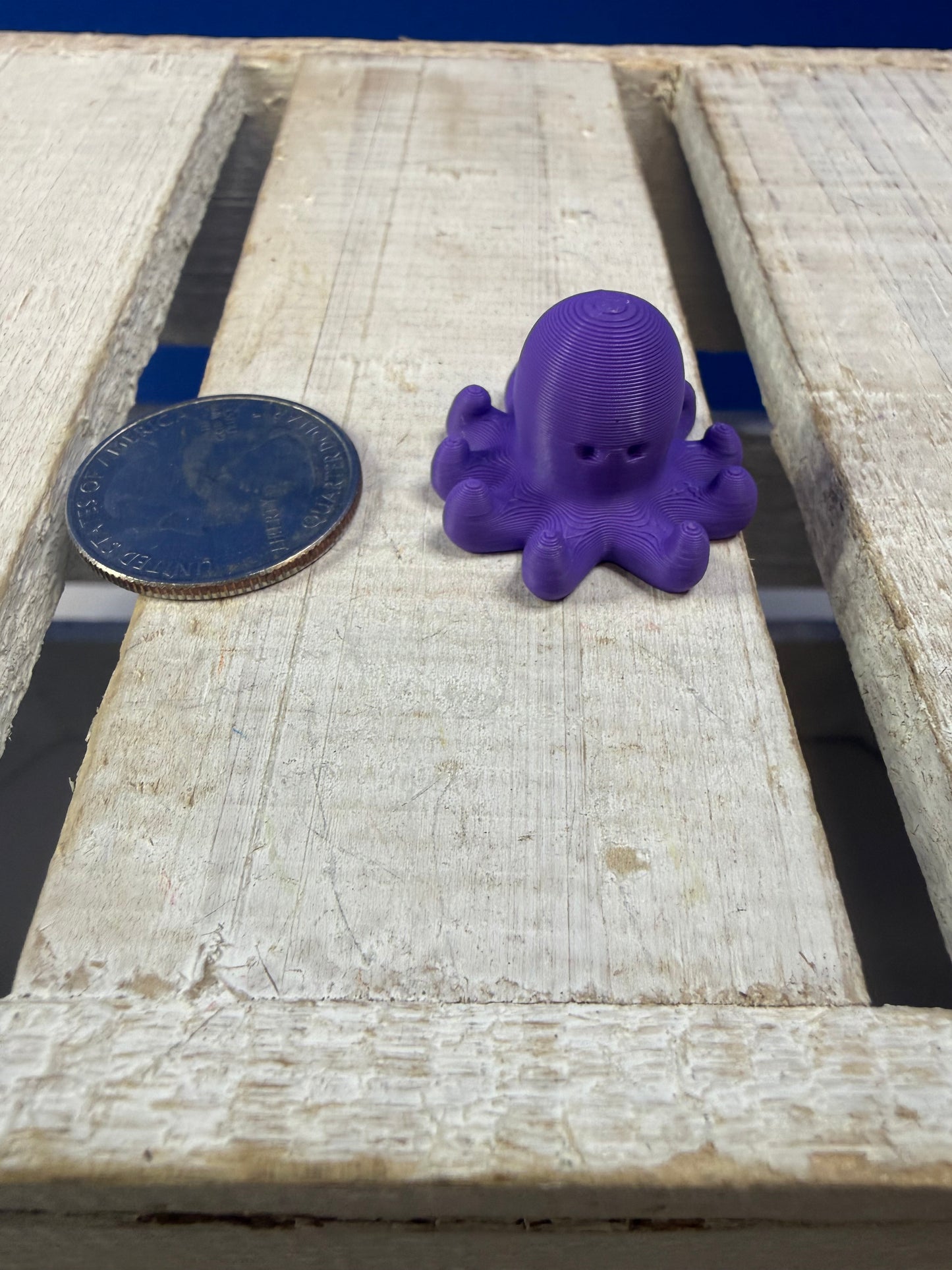 Mini Purple Octopus – Ocean Mini Objects for Speech Therapy & Language Activities | 3D Printed | Talkets™