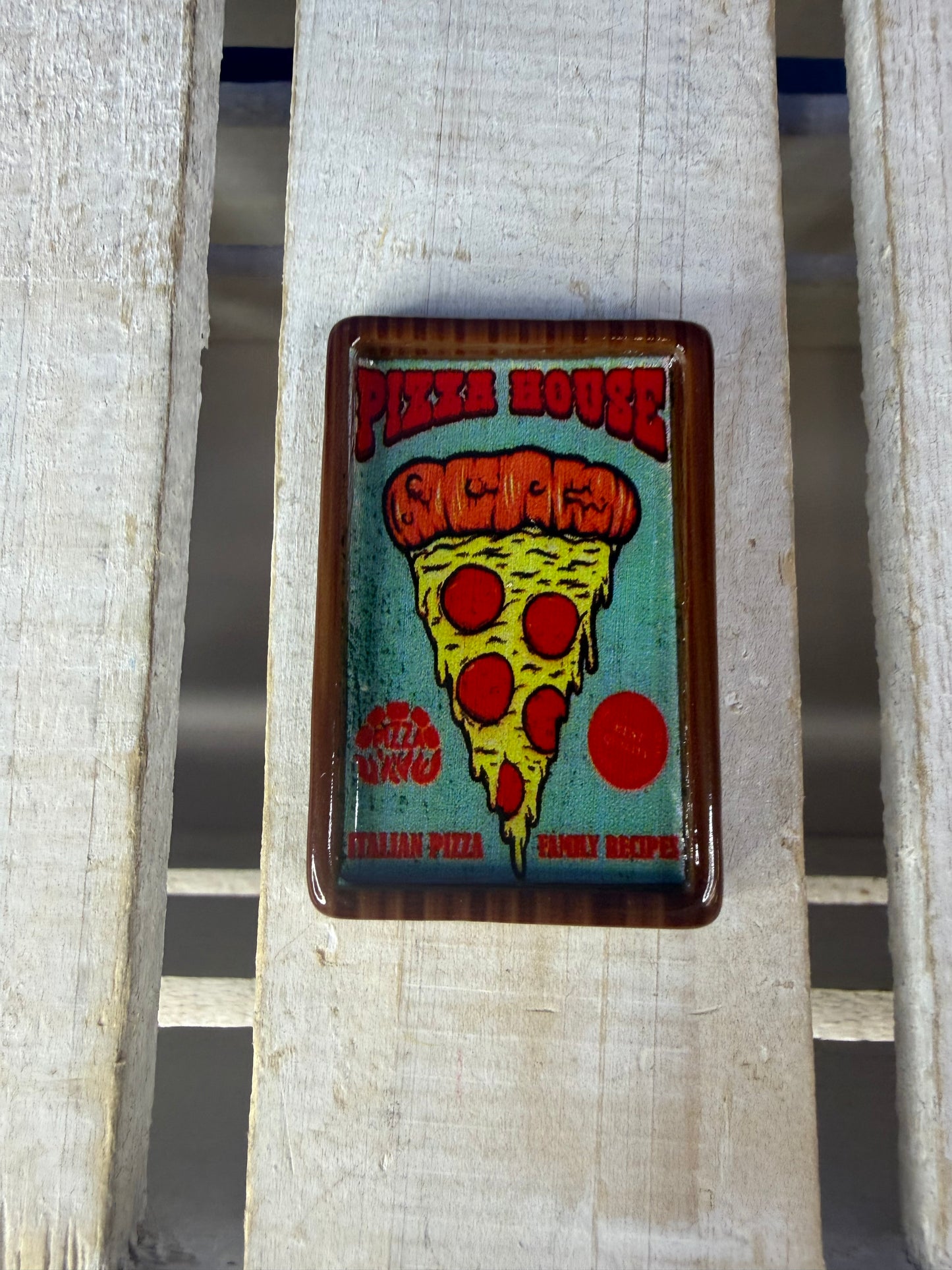 Pizza House Mini Sign | Mini Pizza Shop | Community Theme Mini Objects Speech Therapy