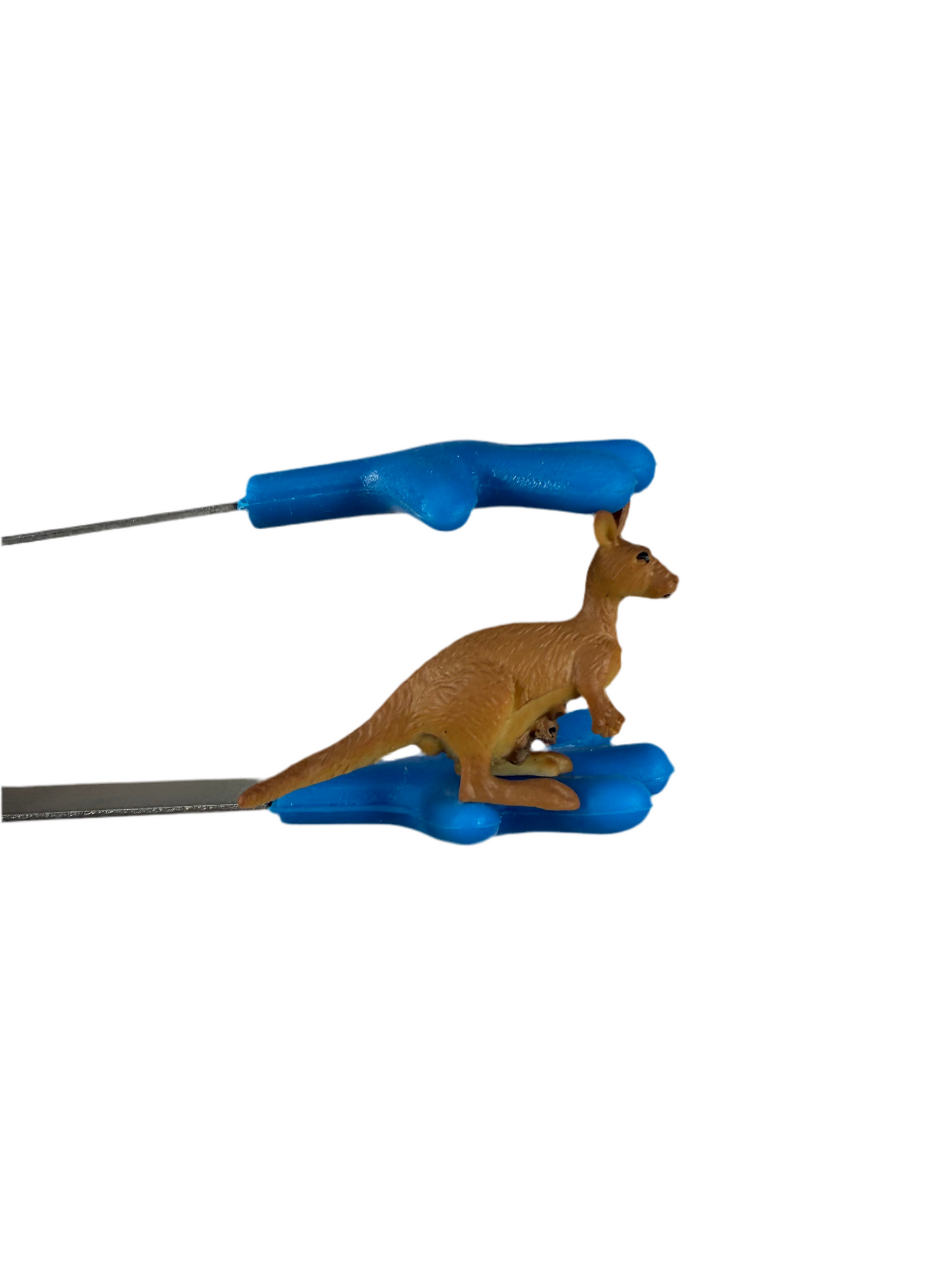 Miniature KANGAROO Figurine Zoo Minis Speech Therapy, Montessori, and Alphabet Sound Sets Safari Minis