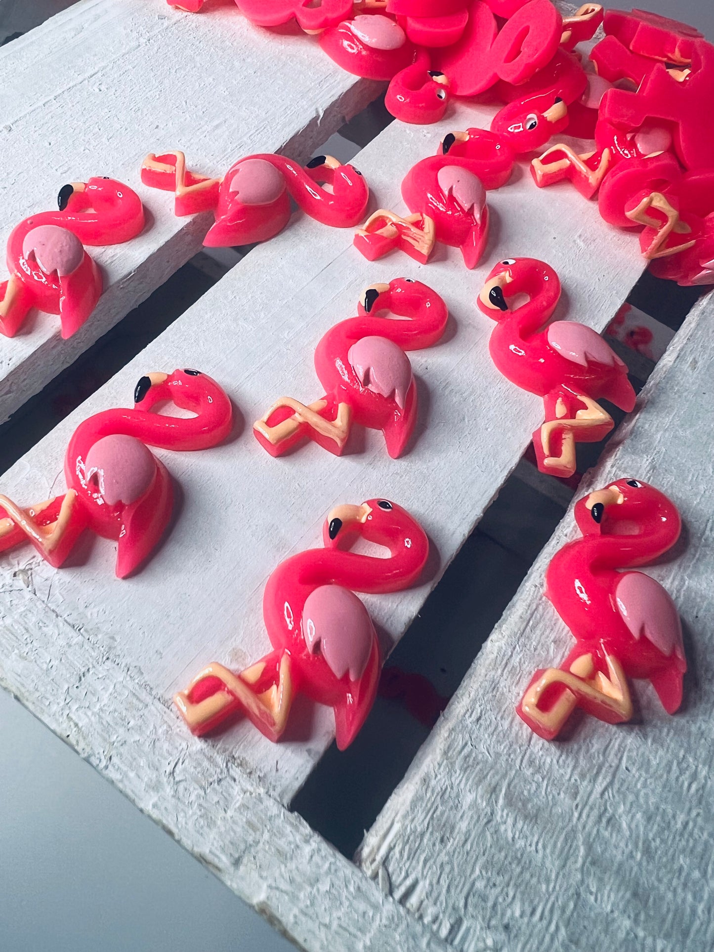 Miniature Flamingo Trinket Say and Play Mini Objects