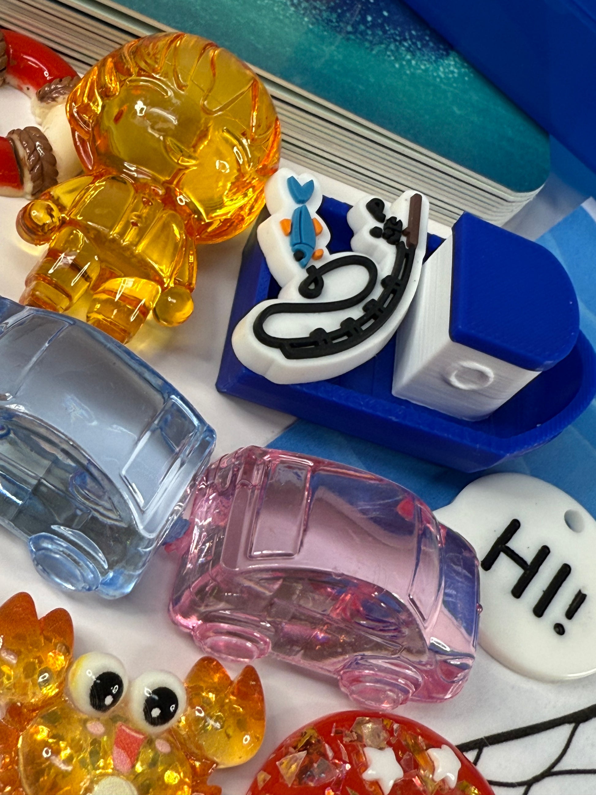 Bo the Boat Lift-the-Flap Book Companion Mini Objects Story Kit for Speech Therapy CVC Words | Preschool Language Play