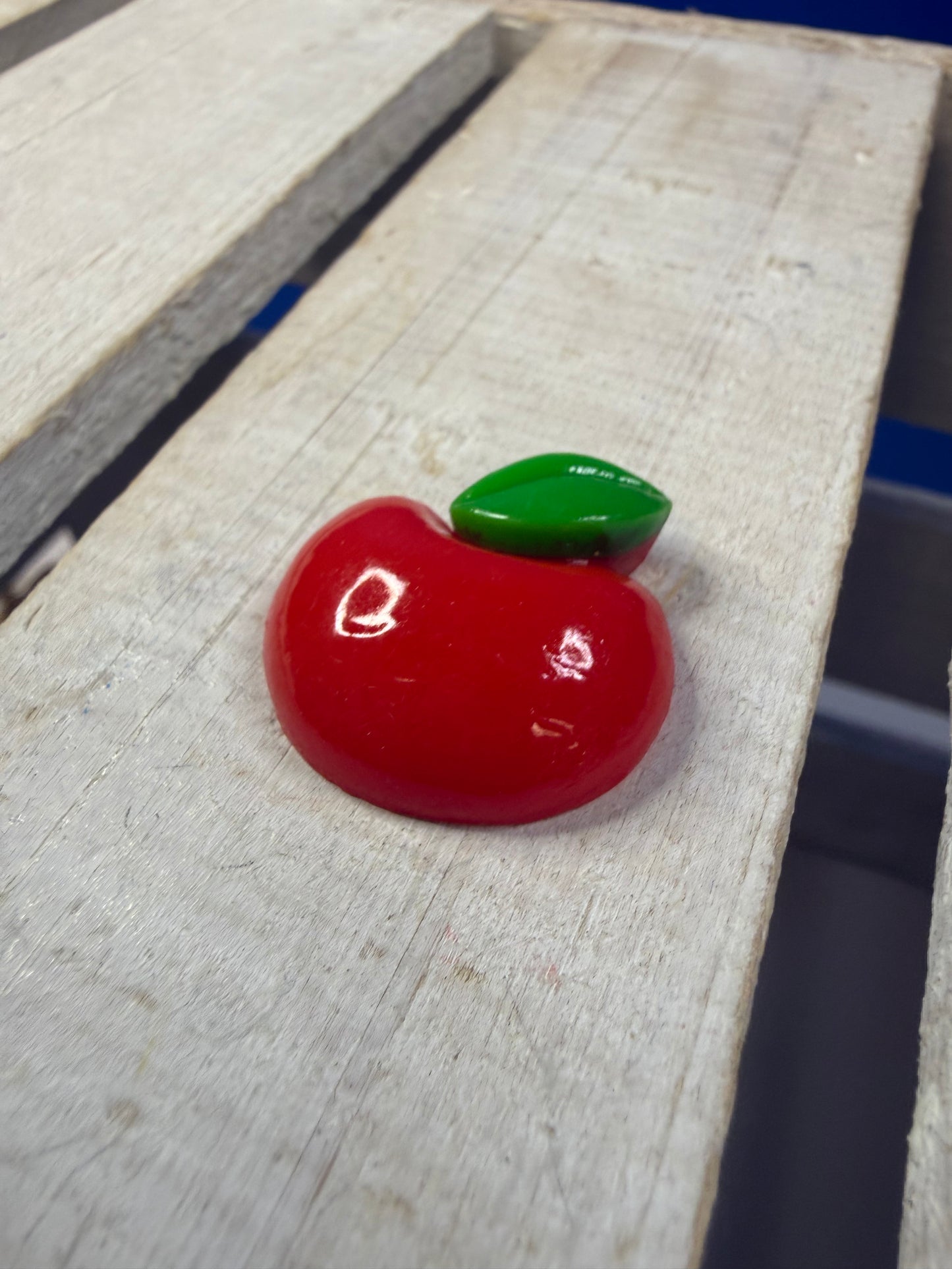 Mini Apple Trinket - Food mini objects for Speech therapy - crafts - Montessori sound objects