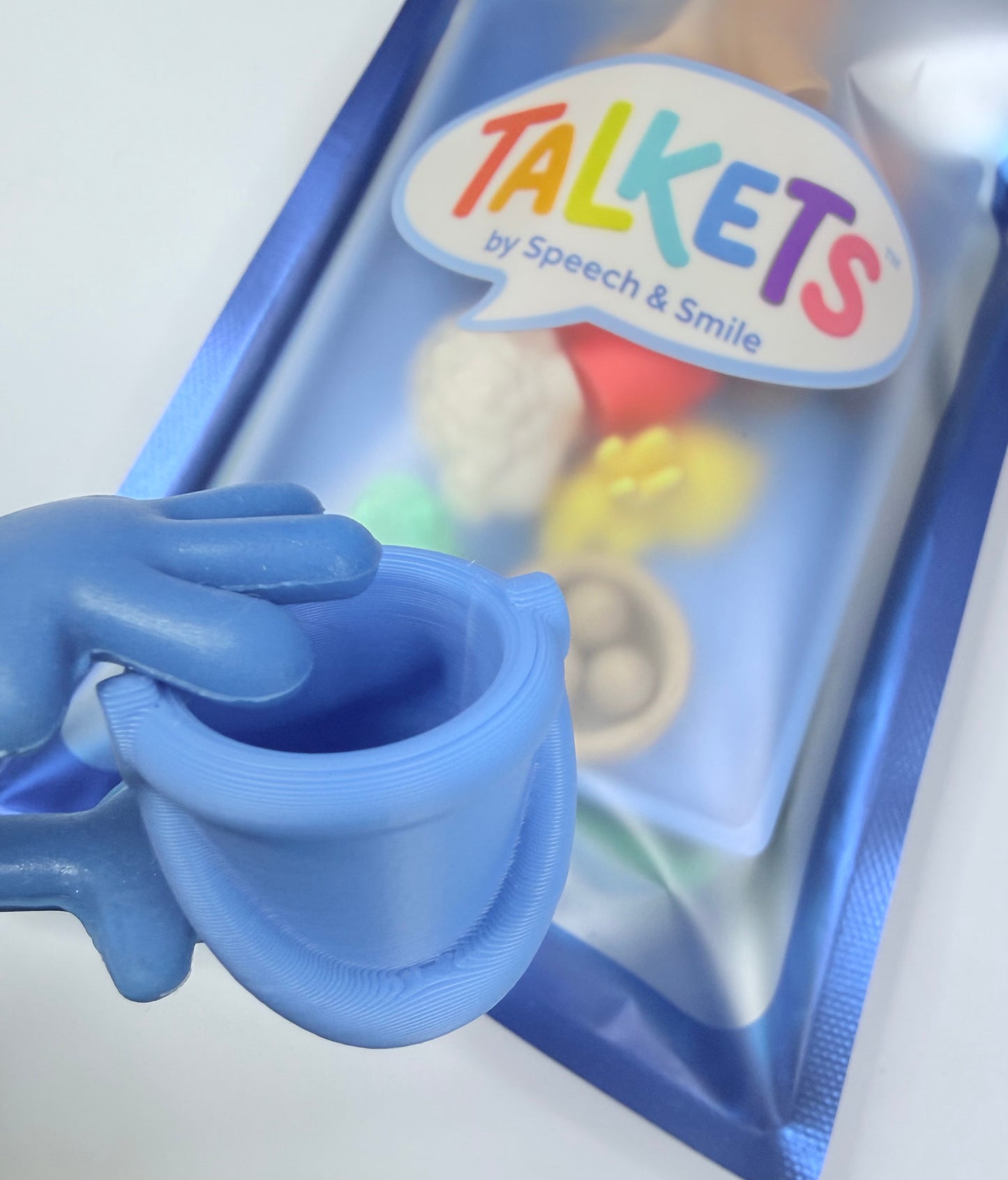 Mini Bucket Trinket - Alphabet Objects Speech Therapy Vocabulary & Language Play