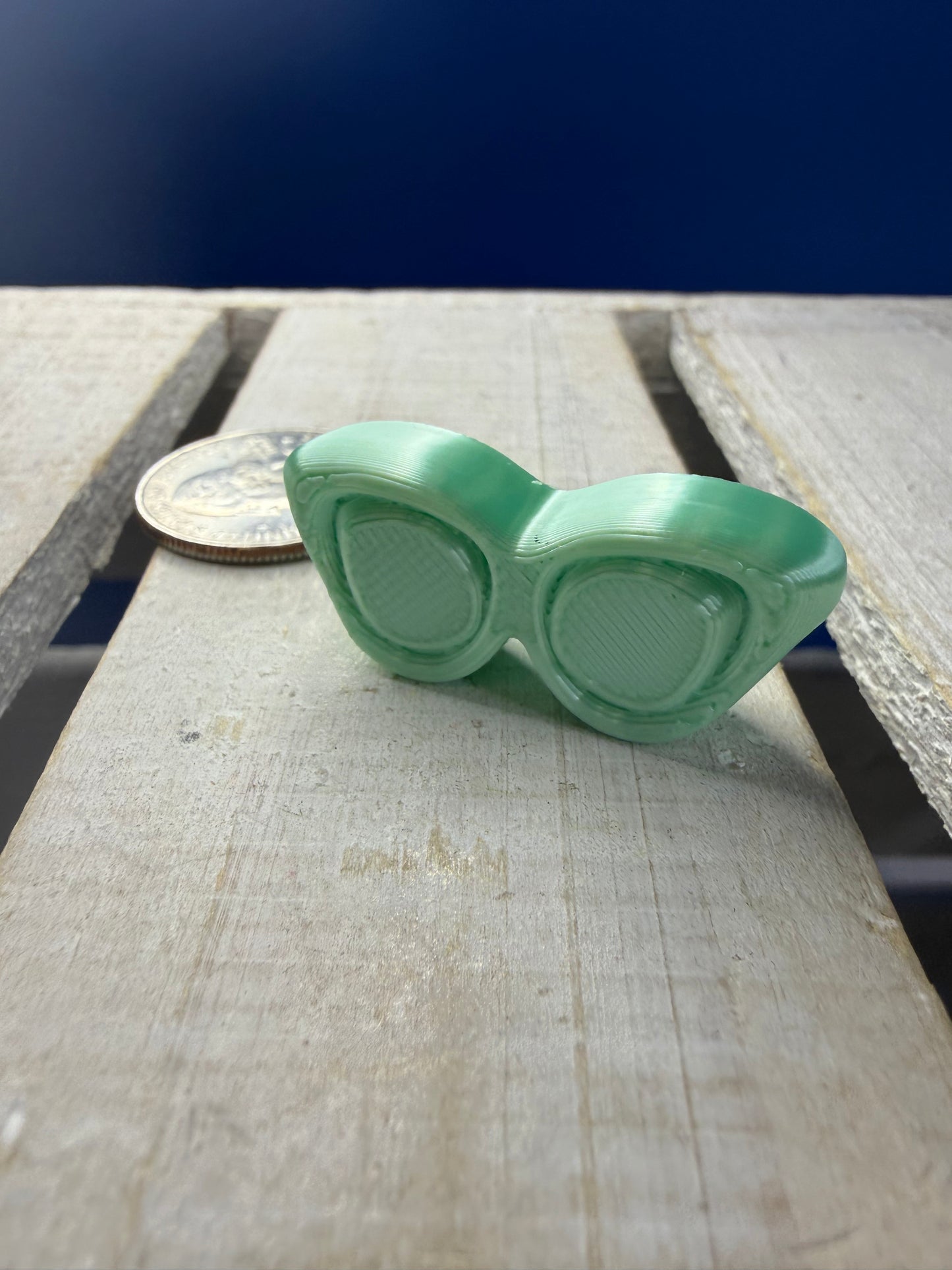 Mini Eyeglasses – Mini Object for Speech Therapy & Language Activities | 3D Printed | Talkets™