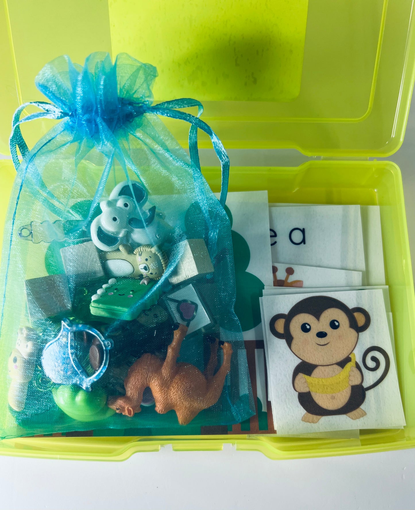 Dear Zoo Story Kit Speech Therapy Mini Objects Zoo Book Preschool Book