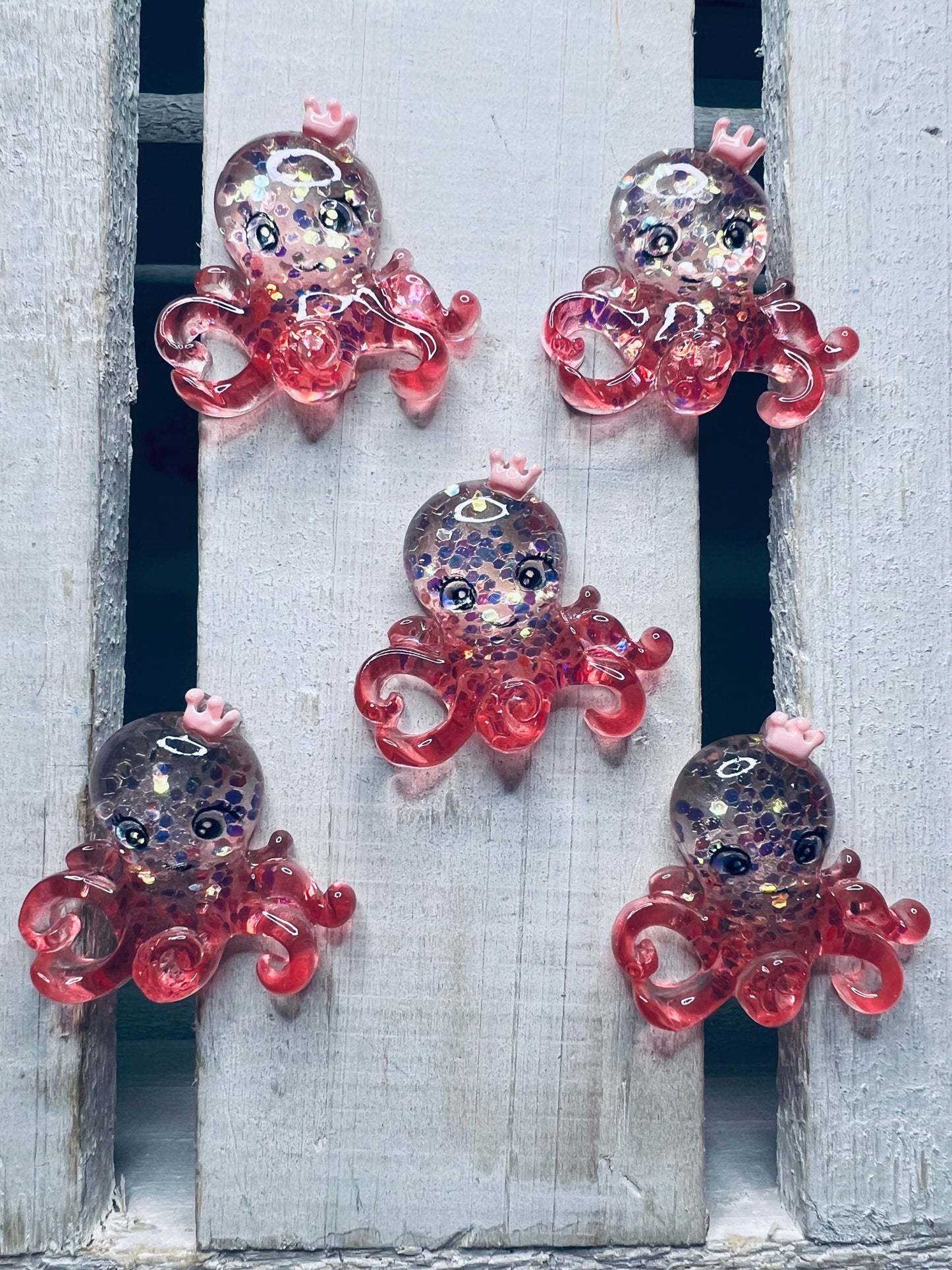 Mini OCTOPUS Trinket Ocean Minis Speech Therapy Mini Objects Trinkets Montessori Language Objects Sparkling Ocean Minis Doodads Trinkets