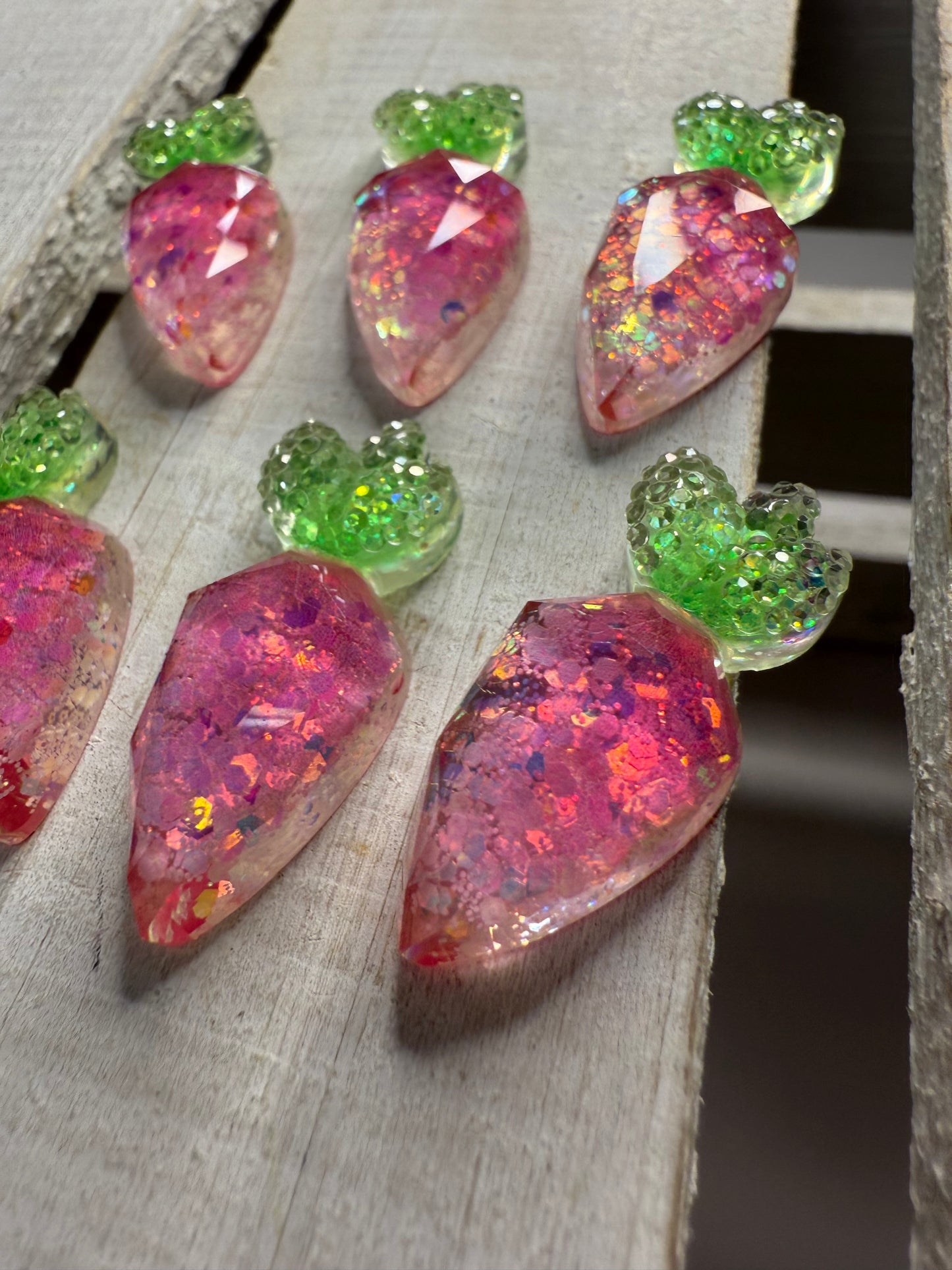 Mini  RADISH trinket sparkling radish good Mini Objects Vegetable Trinkets