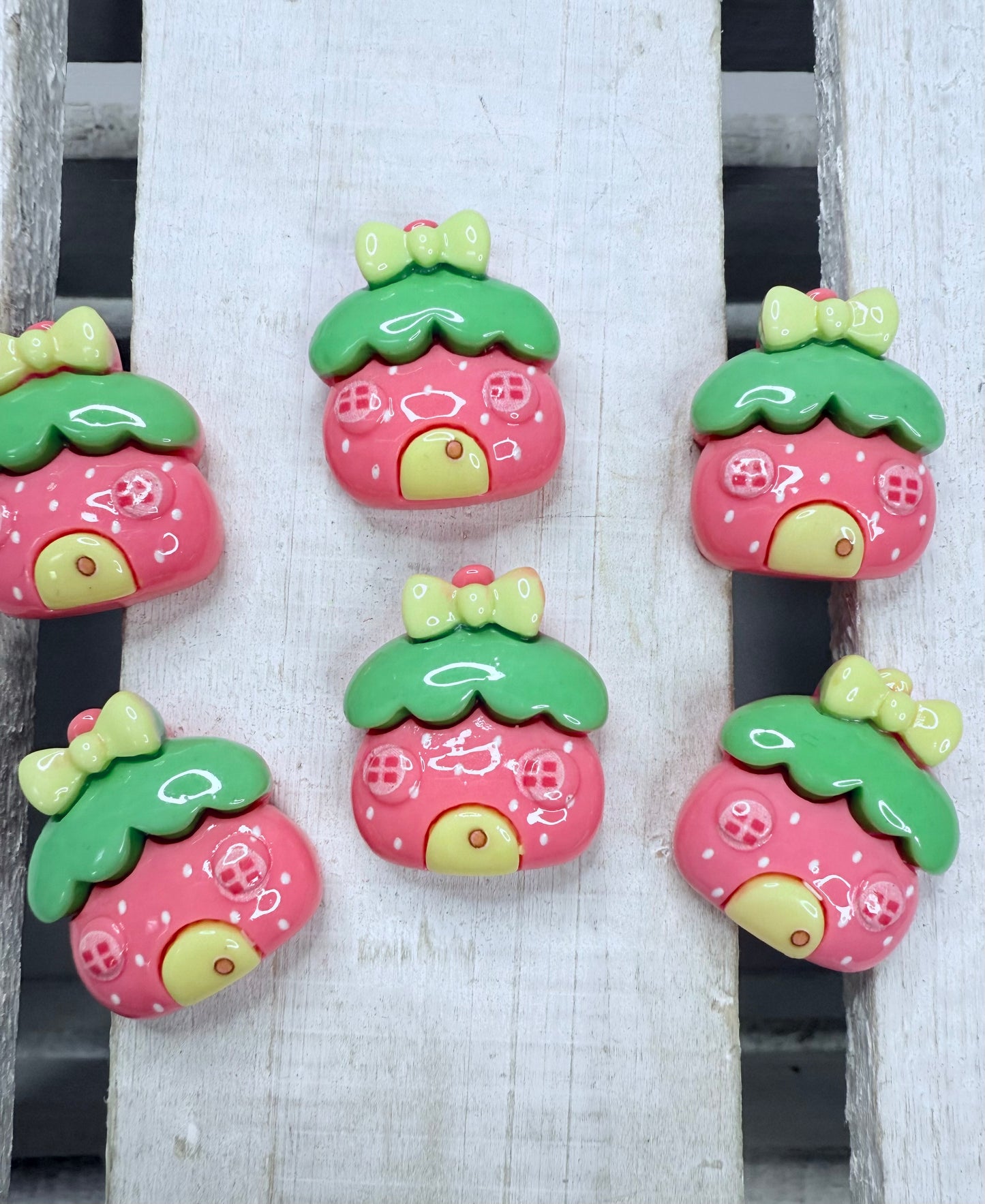 Miniature Strawberry House Trinket Fairytale Minis Speech Therapy Object