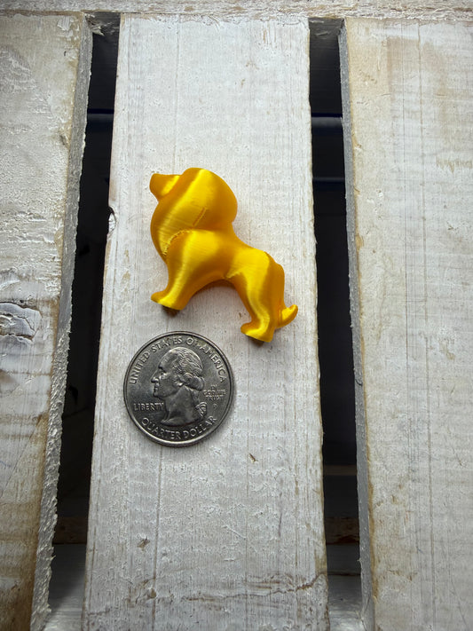 Mini Golden Lion – Mini Object for Speech Therapy & Language Activities | 3D Printed | Talkets™