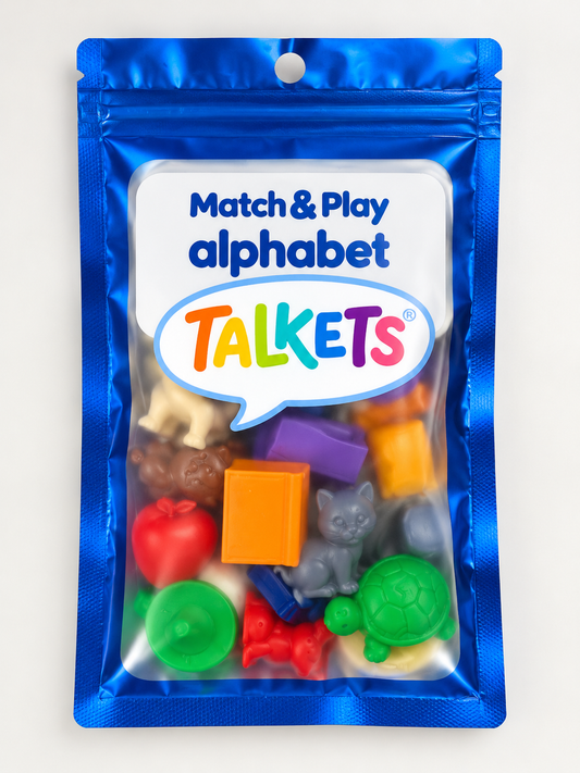 Alphabet Flash Cards with Mini Objects A-Z | Alphabet Matching Game | Uppercase & Lowercase Letters | Preschool Learning Activity