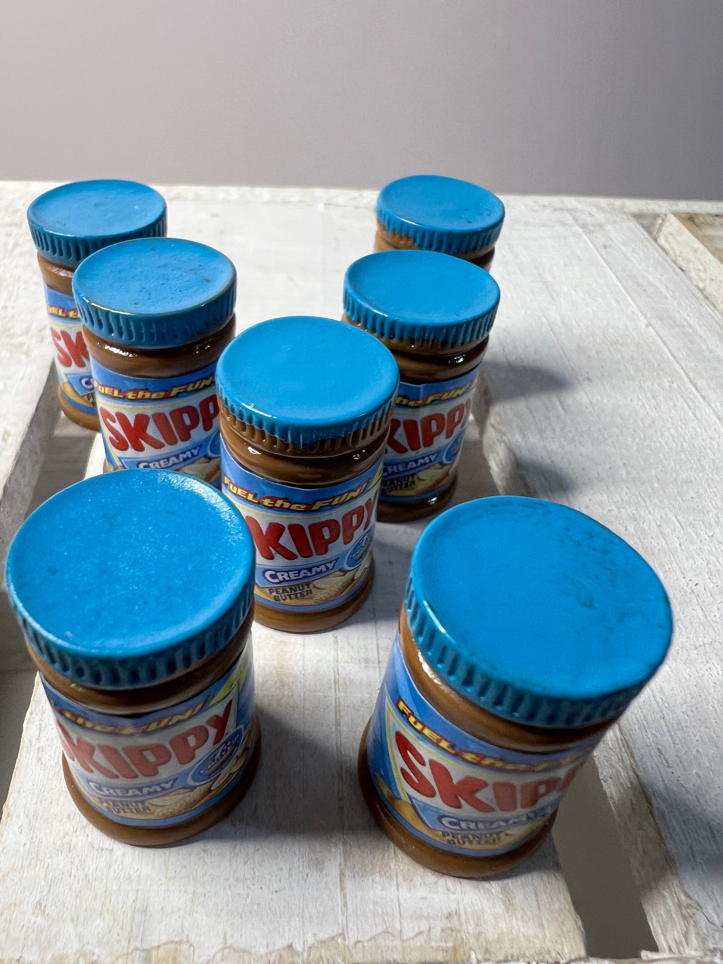 Mini skippy peanut butter jar Miniature Peanut Butter Minis for speech therapy Mini food brands