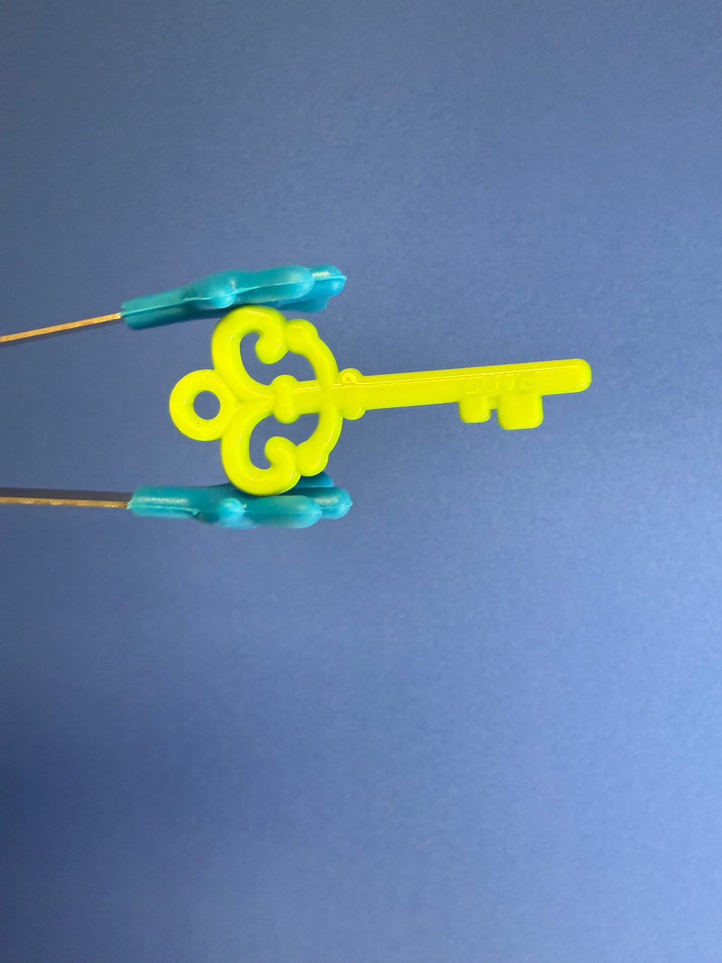 Miniature Skeleton Key Trinket - Minis for Speech Therapy - Letter K alphabet objects - Doodads