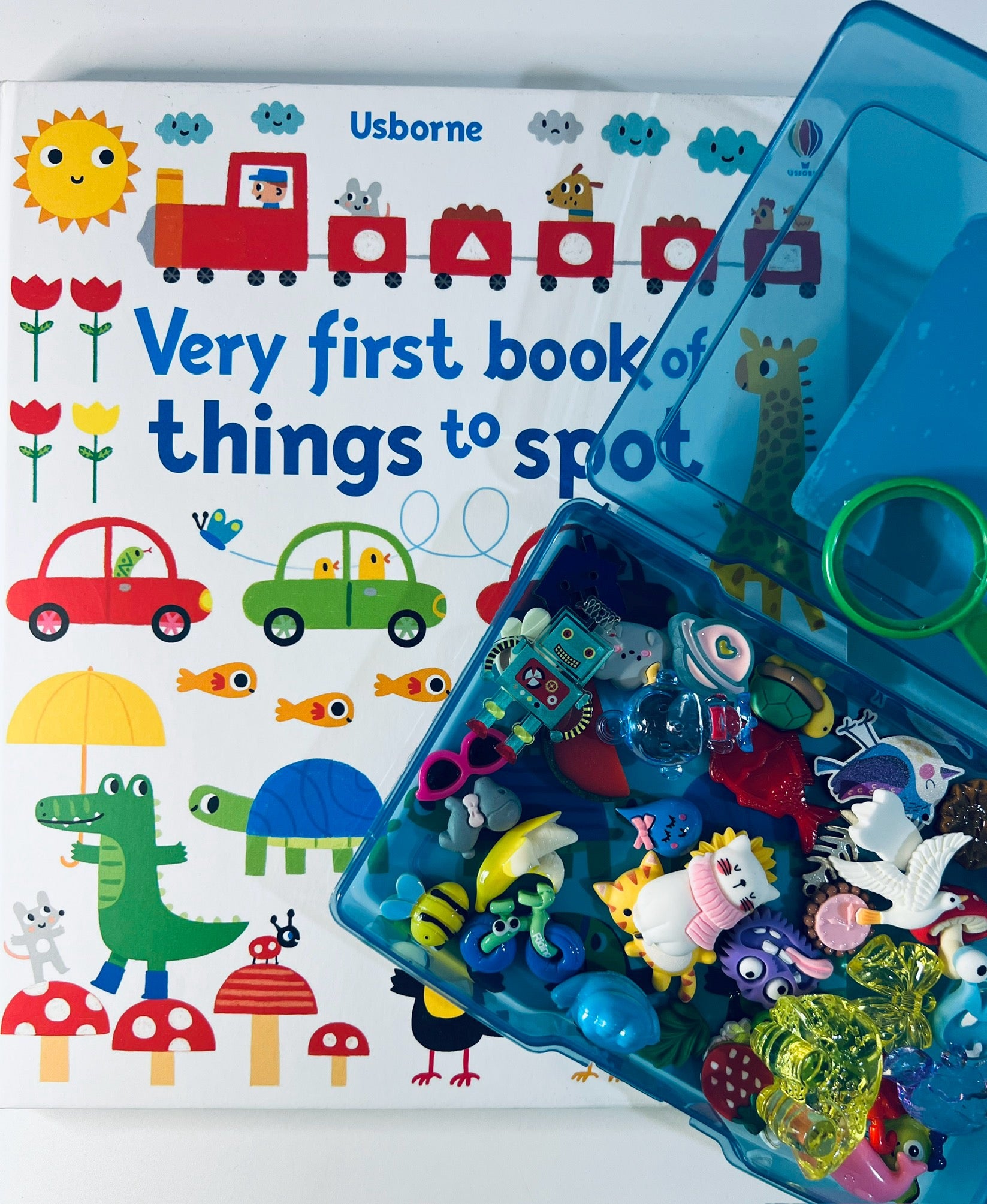 I Spy Objects and Book Speech Therapy Mini Objects