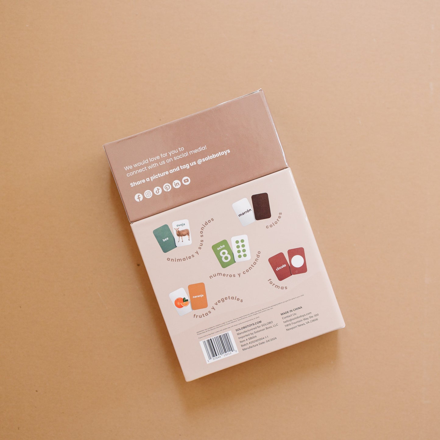 Spanish Flashcards Learn Spanish ESL Activity Speech Therapy Cards