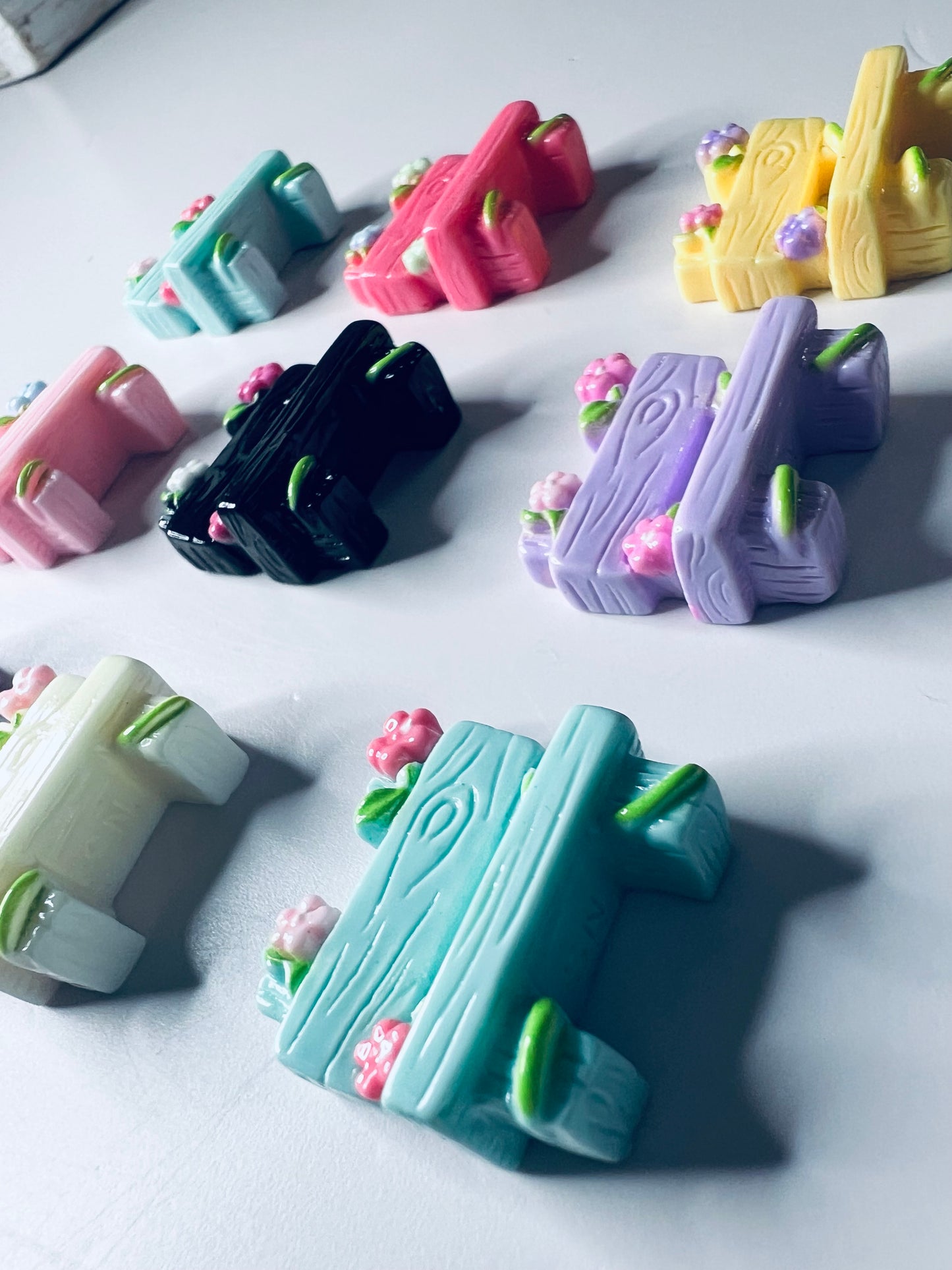 Miniature BENCH Object 3D Trinkets Alphabet Trinkets Mini Objects for Speech Therapy Montessori Sound Objects Final CH sound object