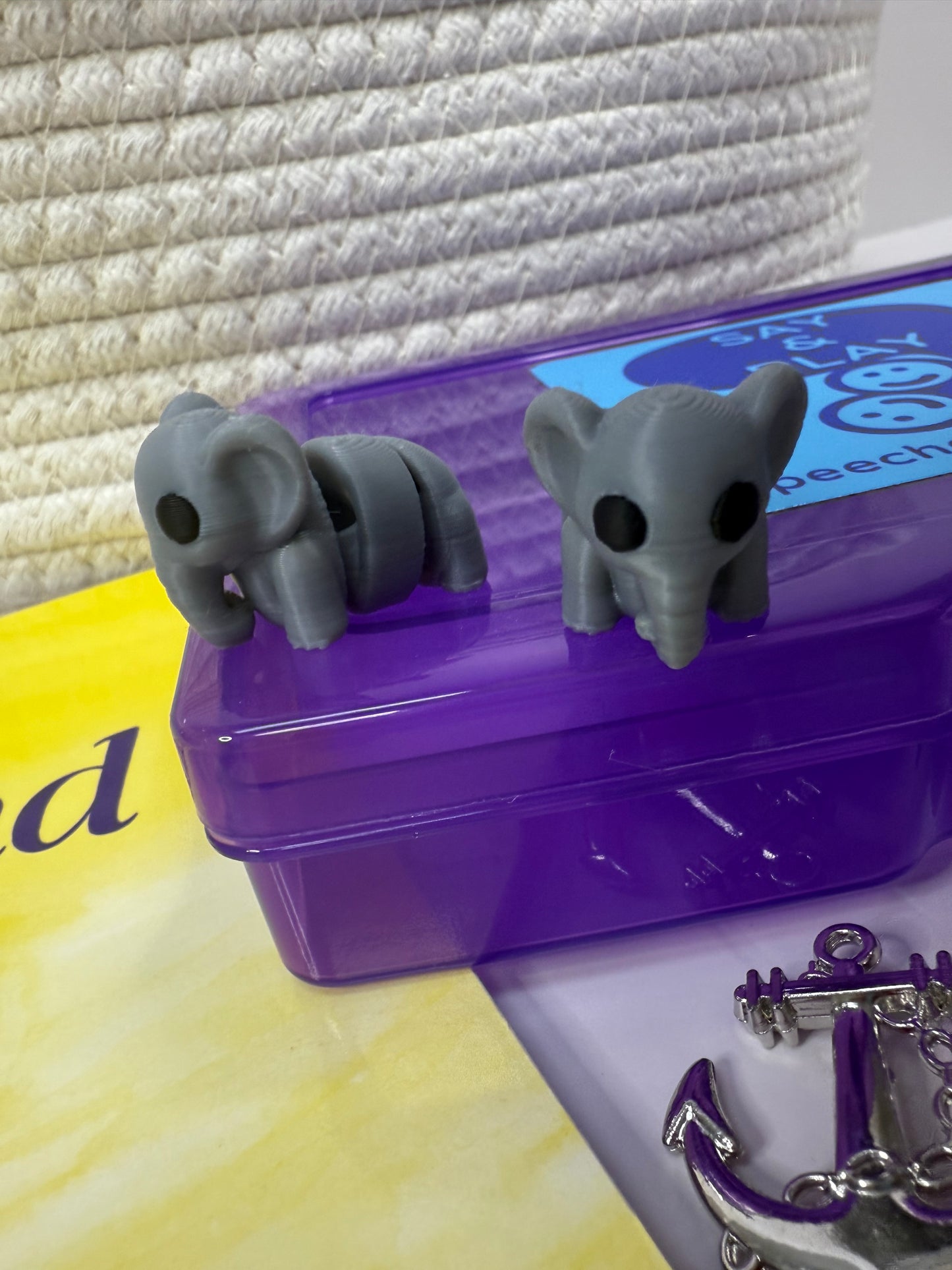 Say & Play Alphabet Story Set – Bella Learns to Read Book + A-Z Mini Objects + Wood Letters + Basket Speech Therapy Gift Preschool Learning