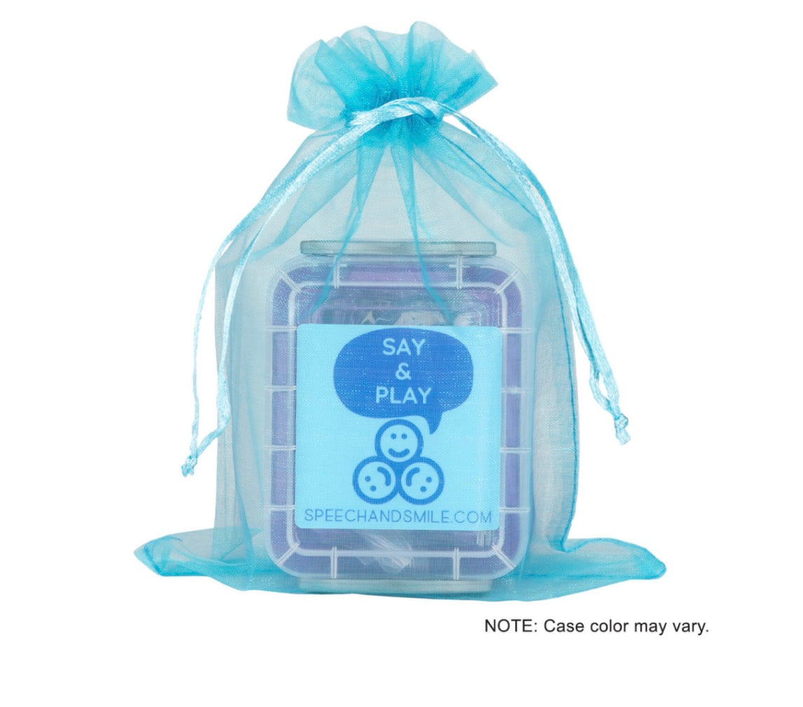 Final Consonant Deletion Mini Objects Kit - Minimal Pairs Phonological CV to CVC
