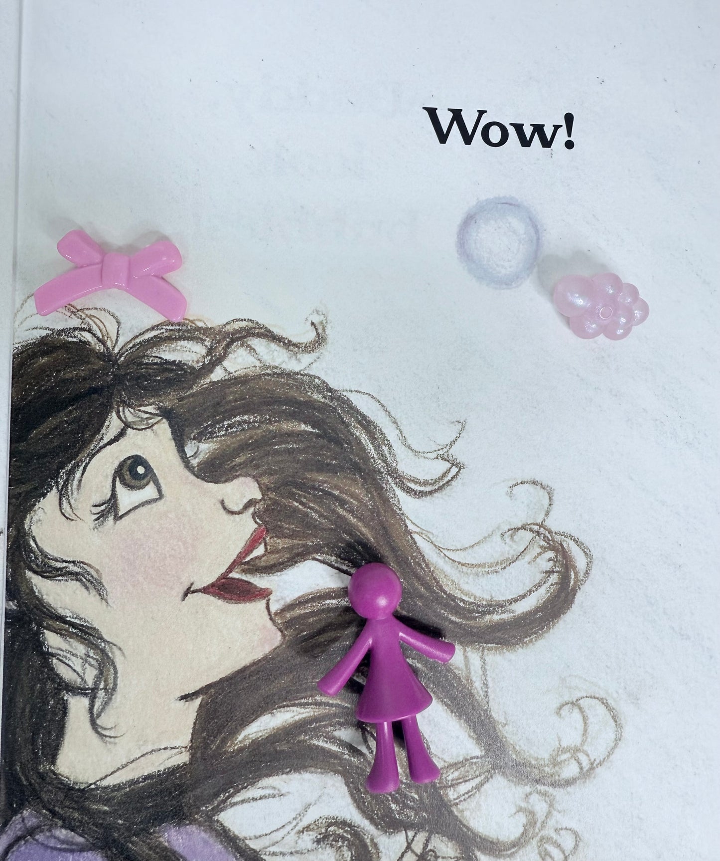 Bubble Hunt Book & Story Kit – Speech Therapy Mini Objects, Early Childhood Language, Book About Bubbles, Interactive Speech Therapy Book