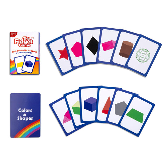 Shapes and Colors Sorting 2D & 3D Shapes & Colors Card Pack