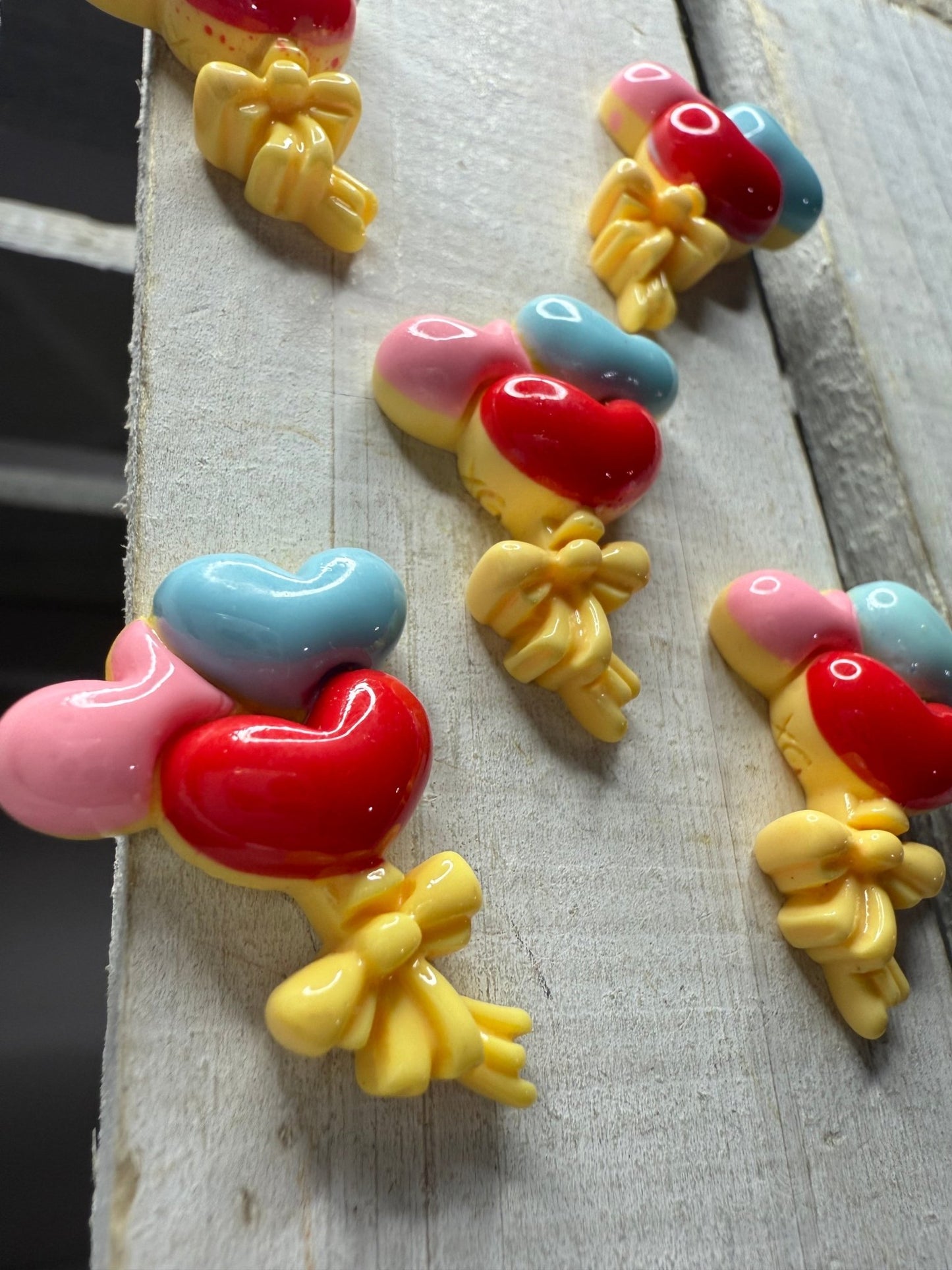 Balloon Trinkets Heart Valentine Mini Objects Speech Therapy - Doodads - Montessori Sound Objects - Speech and Smile