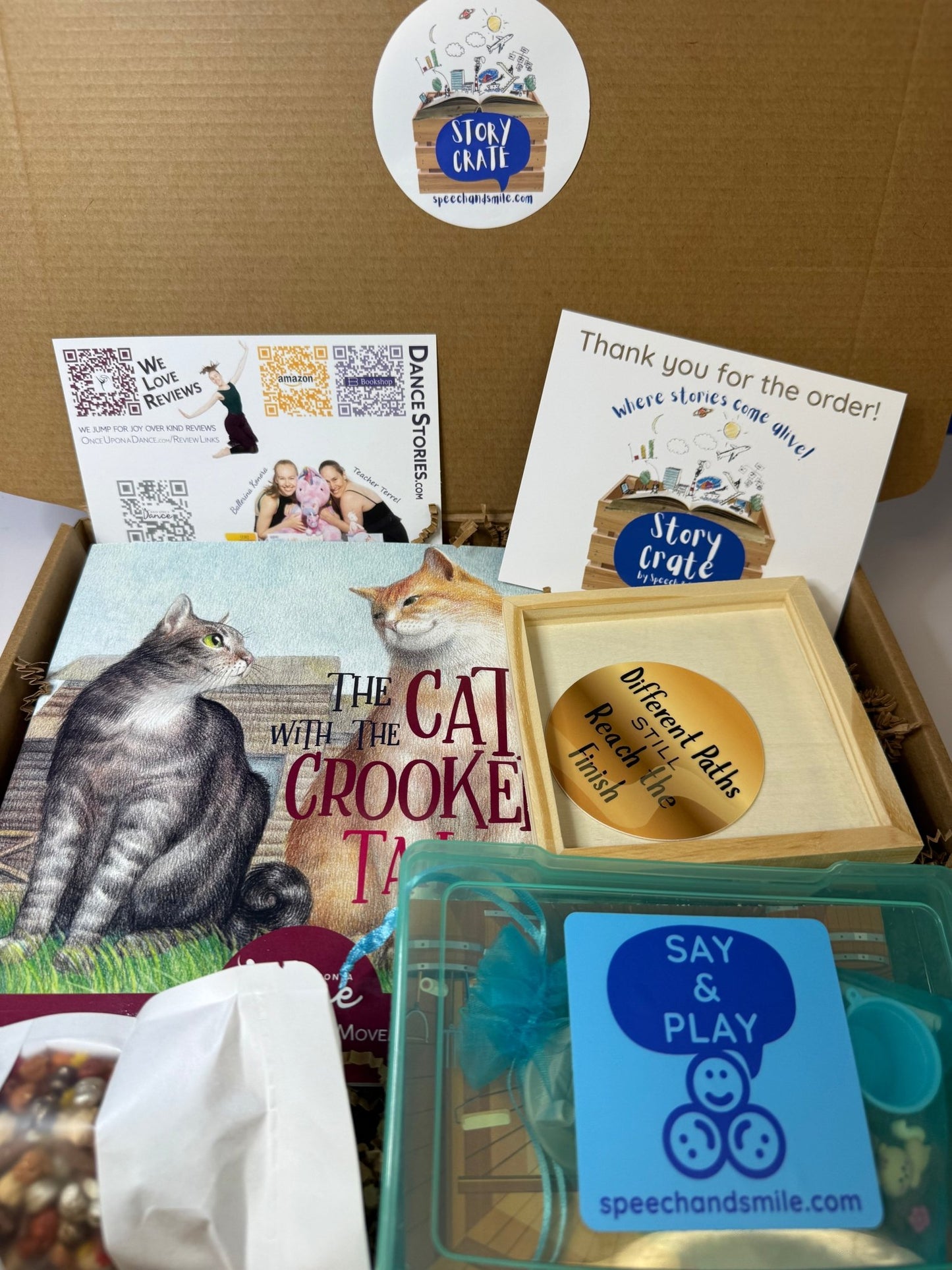 February Story Crate Creative Movement And Inspirational Book Mini Objects and more! - Speech and Smile