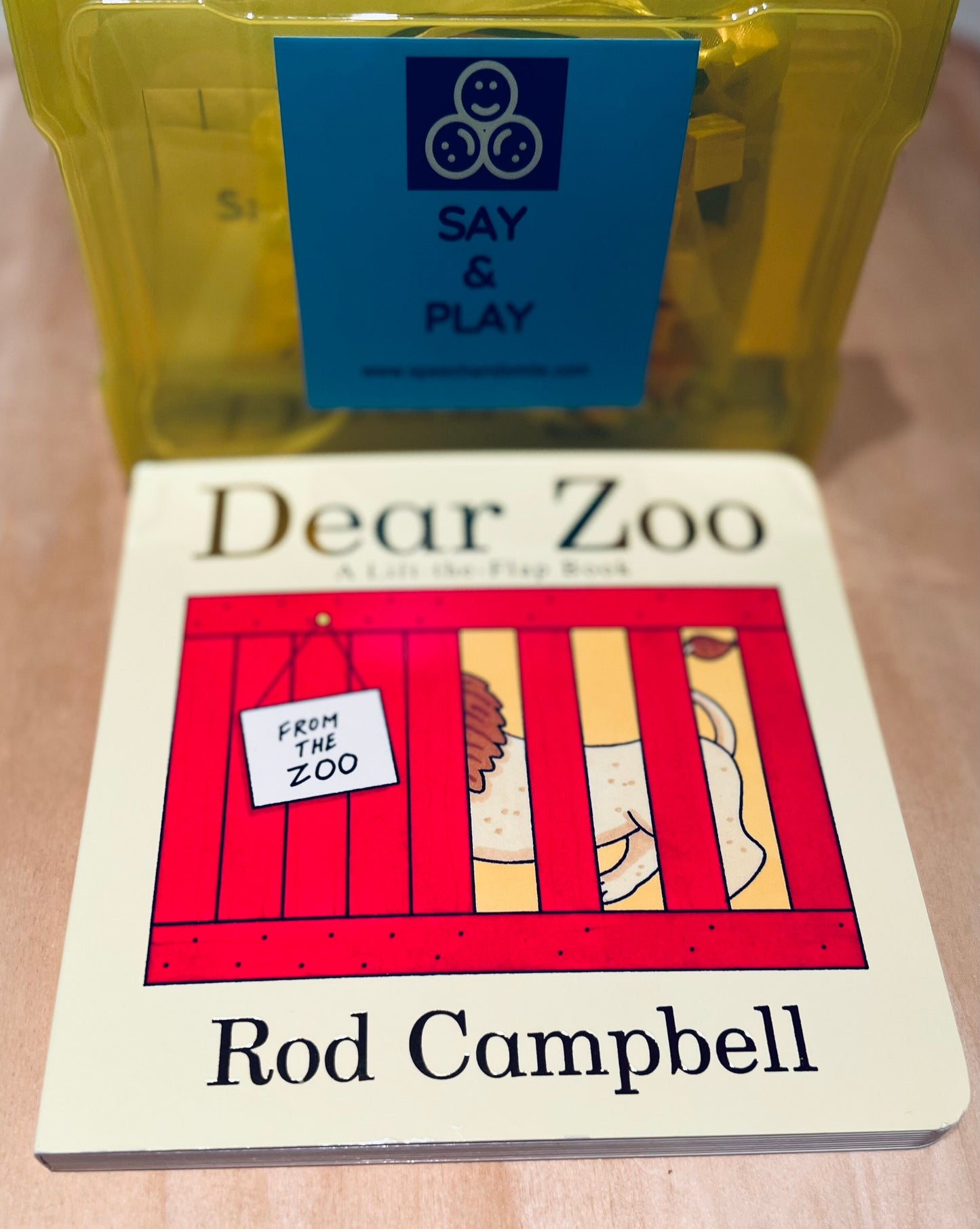 Dear Zoo Story Kit Speech Therapy Mini Objects Zoo Book Preschool Book