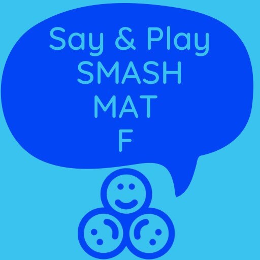 F Sound Smash Mats-Materiales de logopedia imprimibles-Terapia del habla-Habla y sonrisa-Herramientas de logopedia- Actividad de la letra F