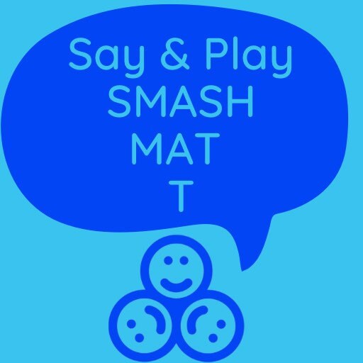 T Sound Smash Mat for Play Dough-Printable Speech Therapy Materials-Speech Therapy-Speech and Smile-Speech Therapy Tools- Letter T Activity