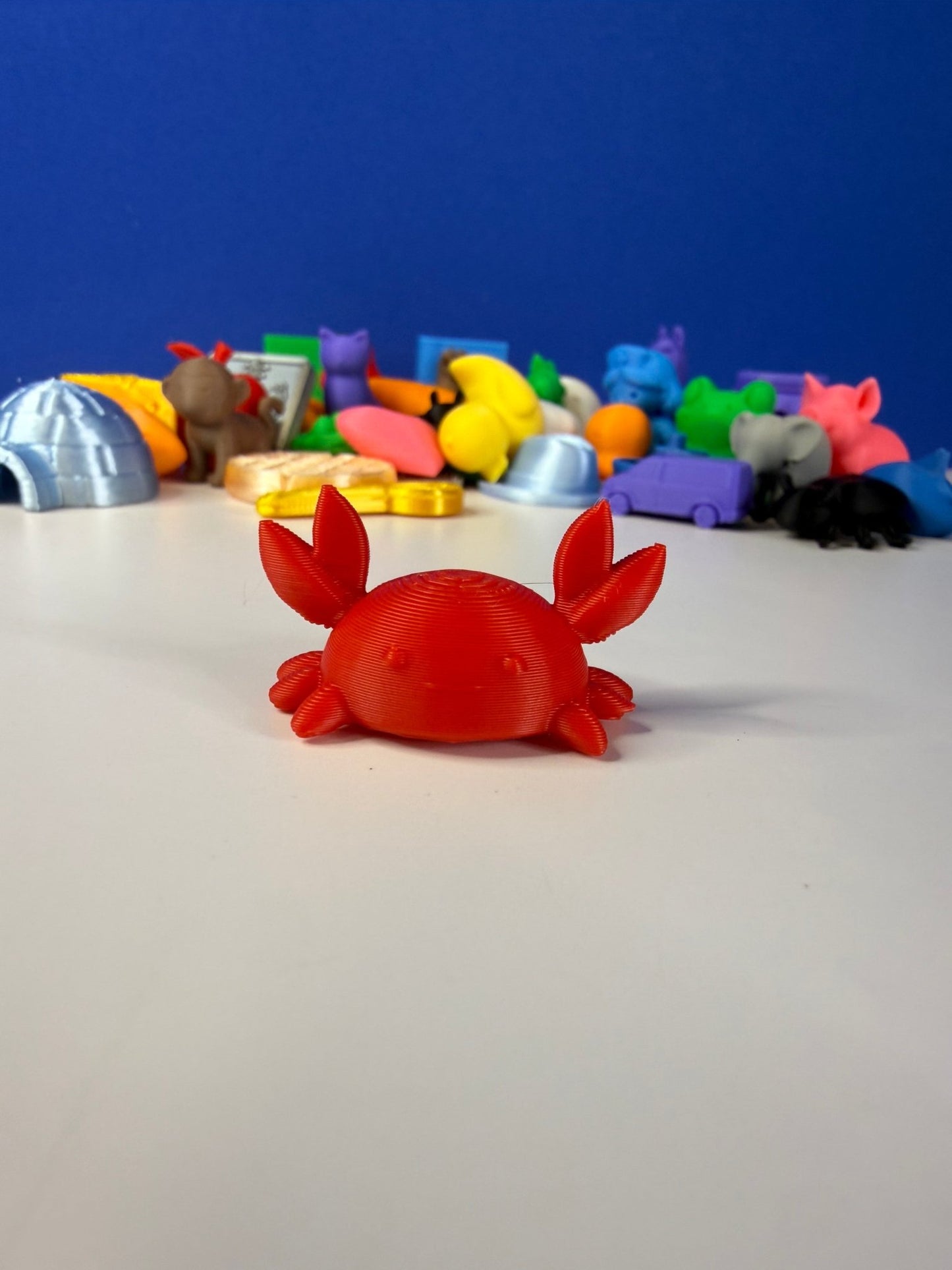 Mini Crab – Mini Object for Speech Therapy & Language Activities | 3D Printed | Talkets™ - Speech and Smile