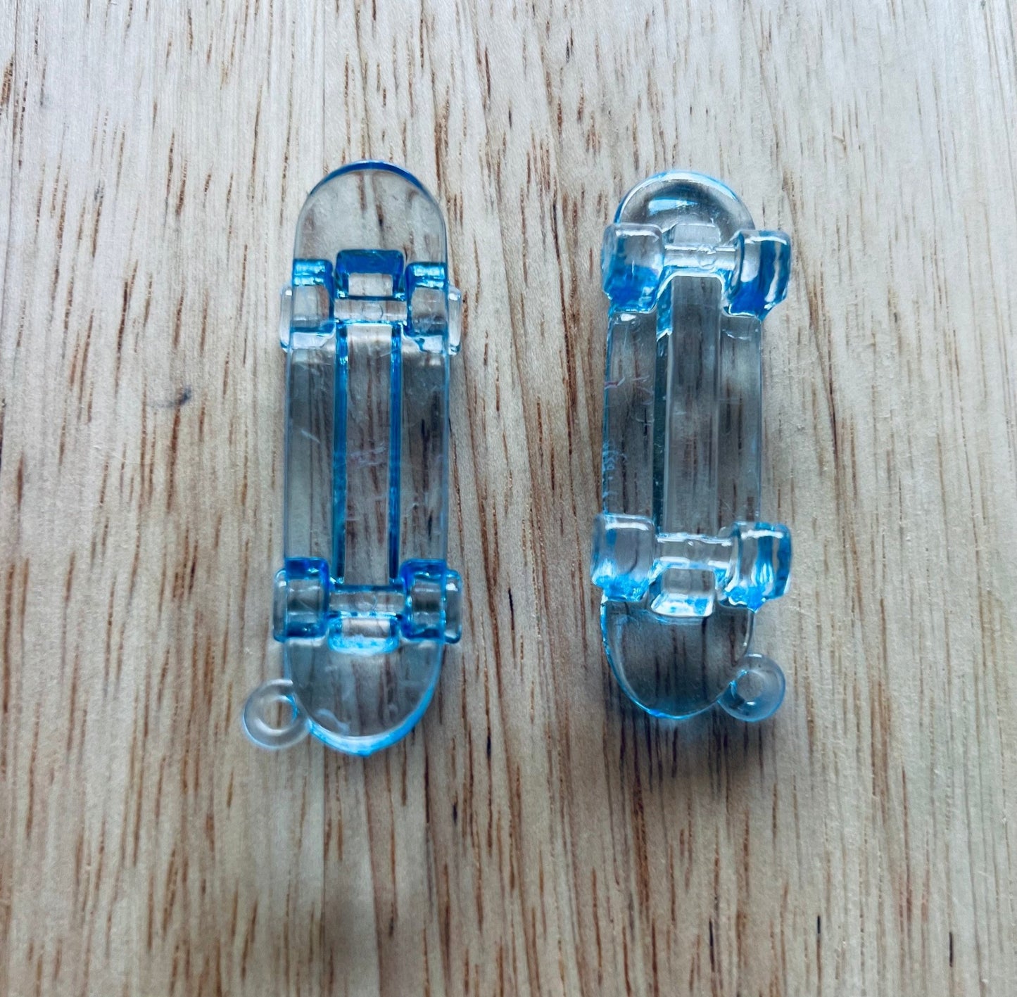 Mini SKATEBOARD Object - Speech Therapy Mini Objects - Speech Trinkets - SPORTS Theme Objects - Acrylic Skateboard Charm - TOY theme Trinkets - Speech and Smile