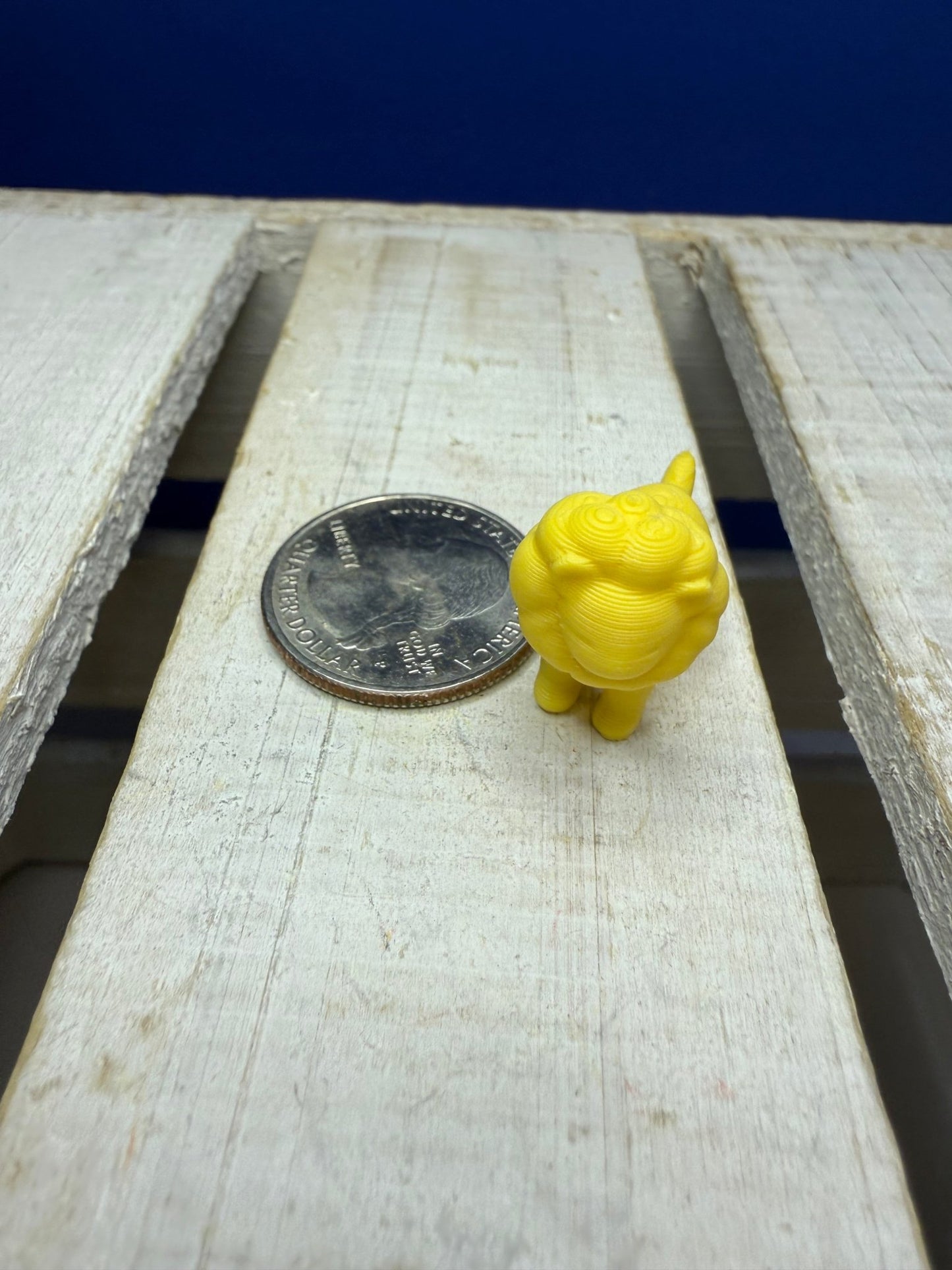 Mini yellow Lion –Animal Mini Object for Speech Therapy & Language Activities | 3D Printed | Talkets™ - Speech and Smile