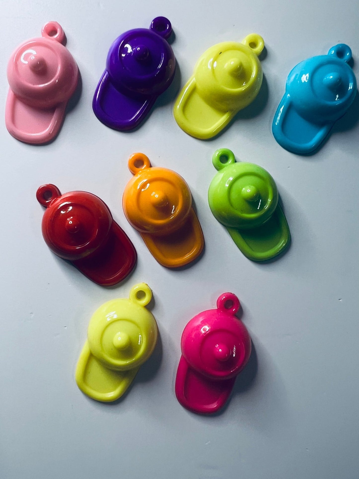 Miniature Ball Cap Object Speech Therapy Mini Objects Objects Clothing Theme Trinkets Acrylic Baseball Hat Charm Object - Speech and Smile