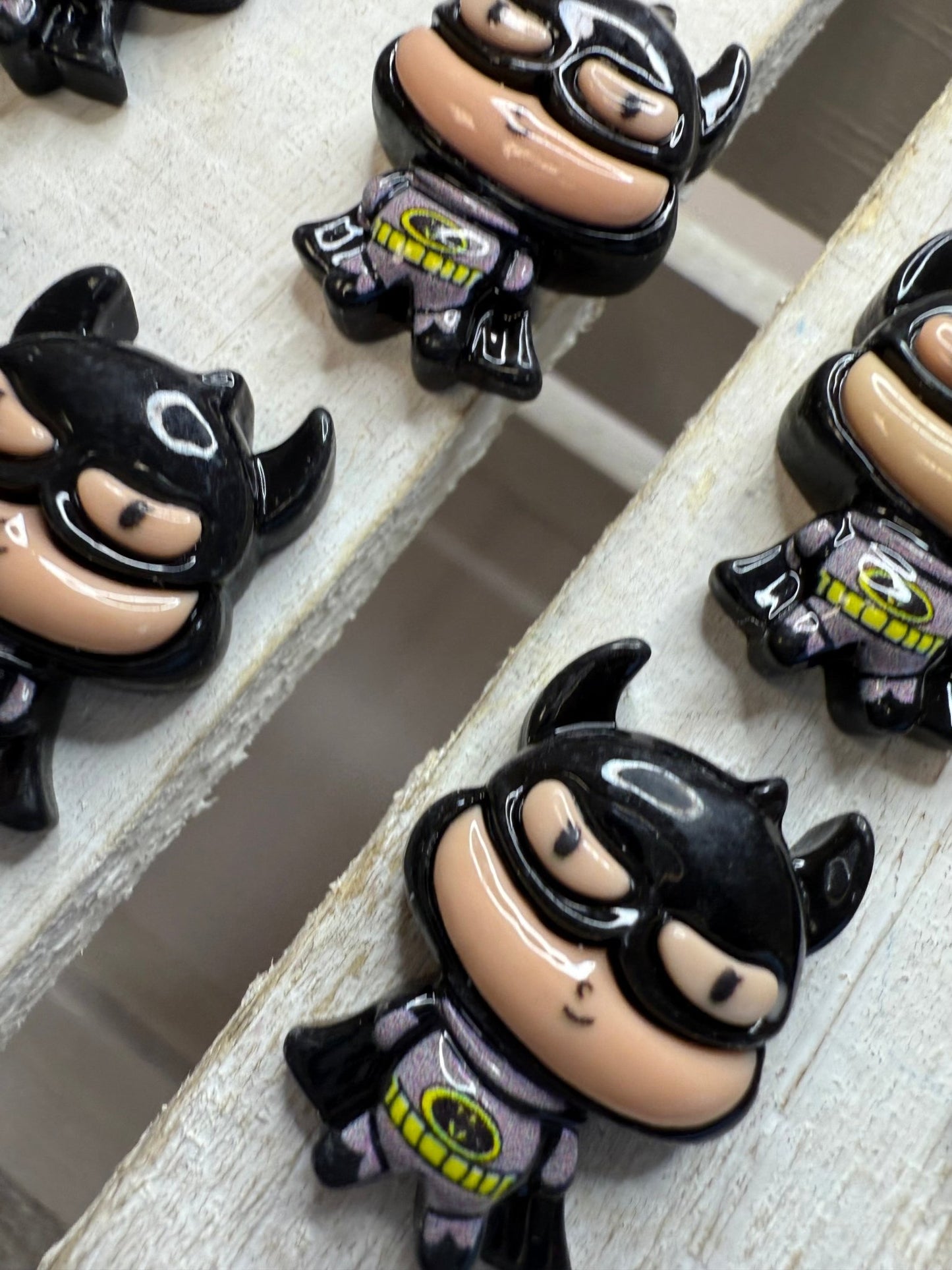 Miniature Batman Figure Mini Superhero Trinket Speech Therapy Mini Objects Alphabet Trinkets Doodads - Speech and Smile