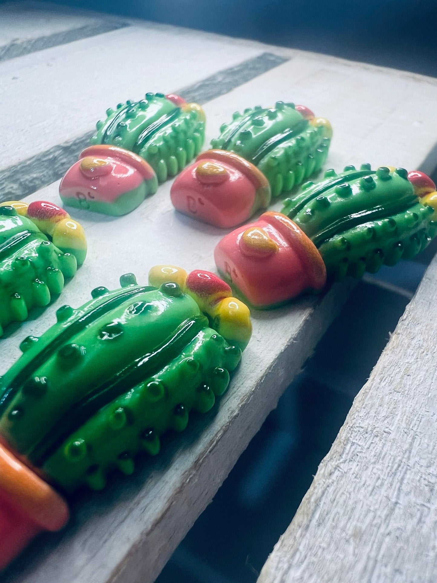 Miniature CACTUS Desert Minis Speech Therapy Mini Objects for Alphabet - Speech and Smile