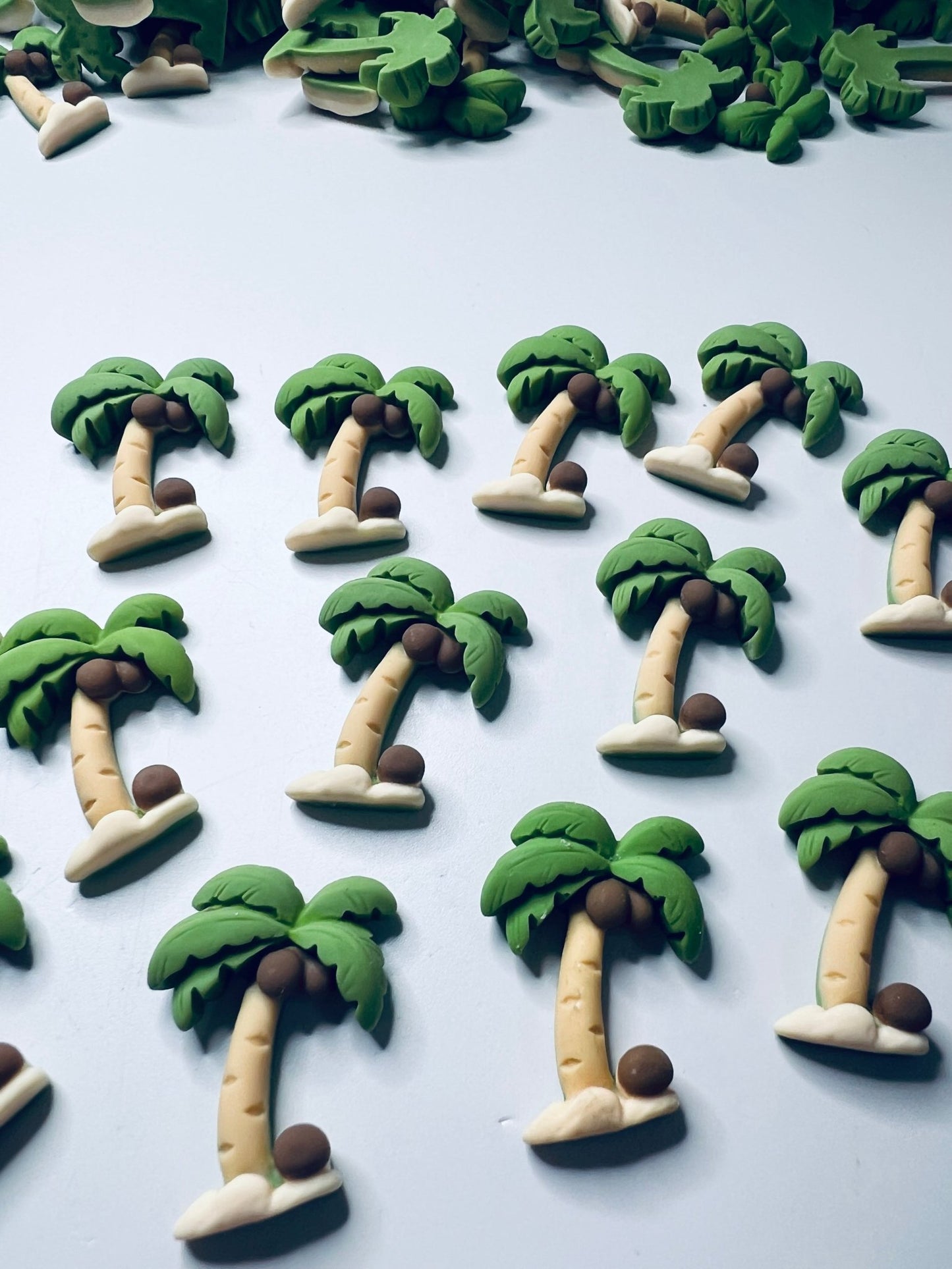 Miniature COCONUT Tree Chicka Chicka Boom Boom Tree - Palm tree Trinket - Speech and Smile