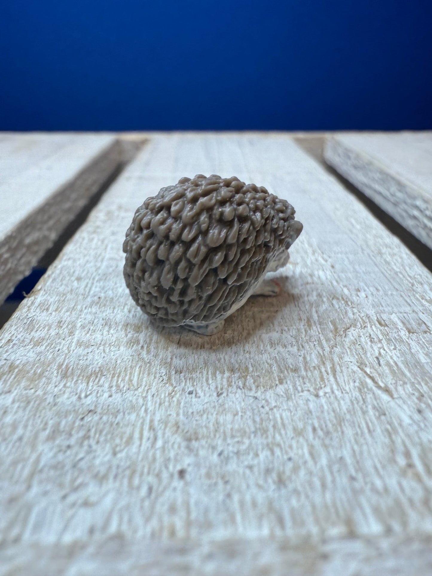 Miniature HEDGEHOG Figurine realistic mini objects speech therapy - Speech and Smile