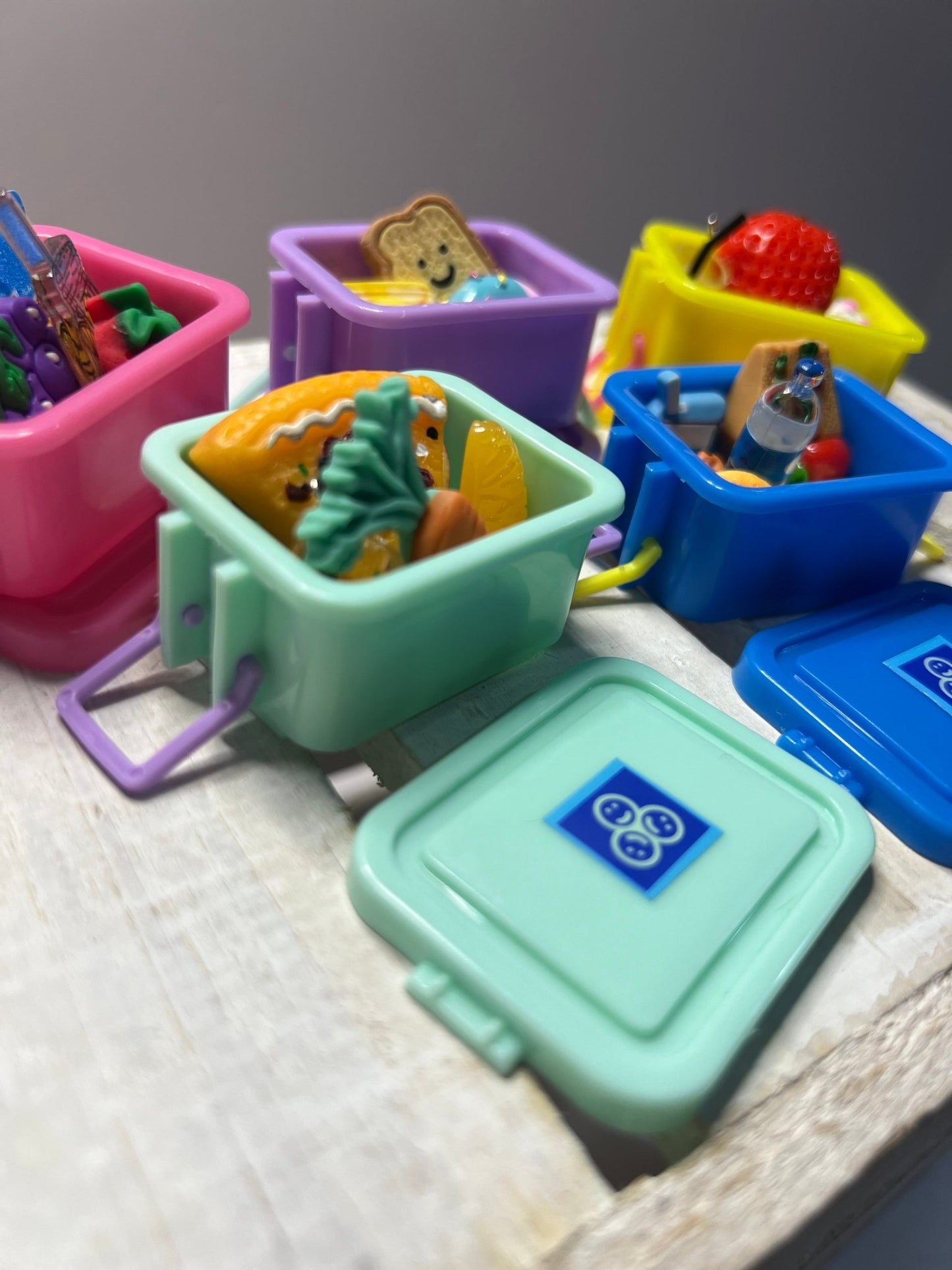 Miniature Lunch Box with Food Minis - Speech and Smile