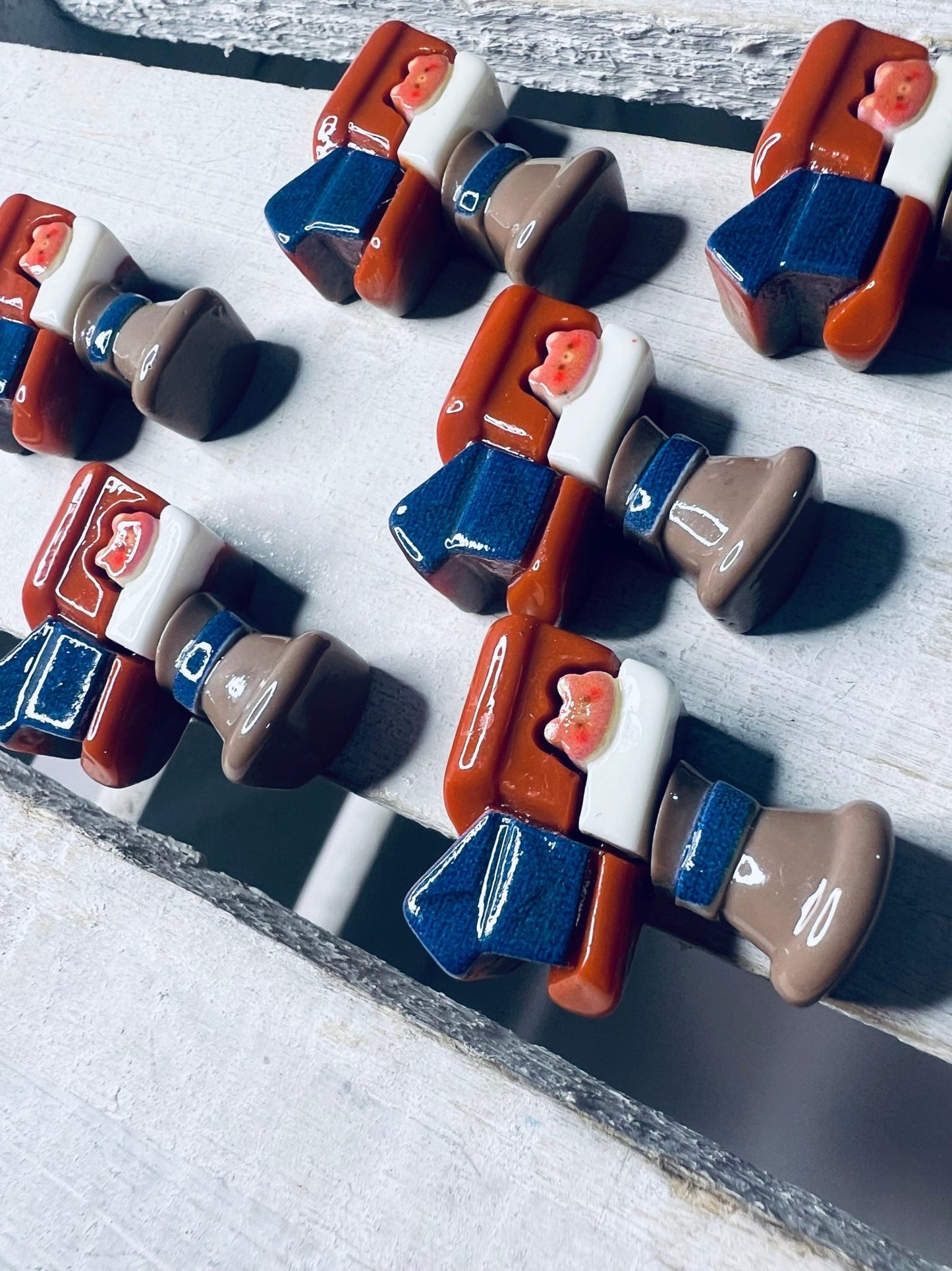 Miniature MailBox Trinket Alphabet Objects Letter M House Theme Mini Objects for Speech Sounds Montessori Sound Objects Say and Play Minis - Speech and Smile