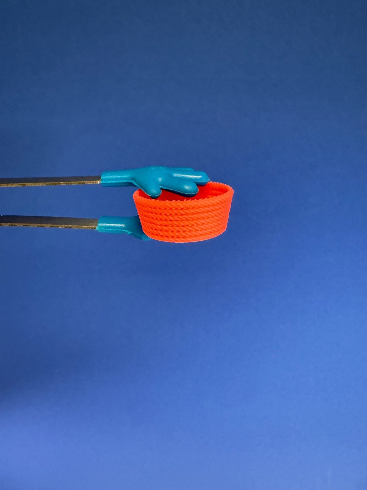 Miniature Pink Rope Basket – Tiny Organizer for Dollhouse Decor - Speech and Smile