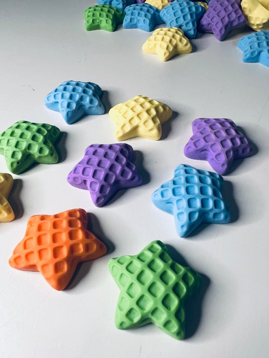 Miniature Waffle Dollhouse Waffle Mini Food Trinkets Star Shaped Miniature Waffle - Speech and Smile