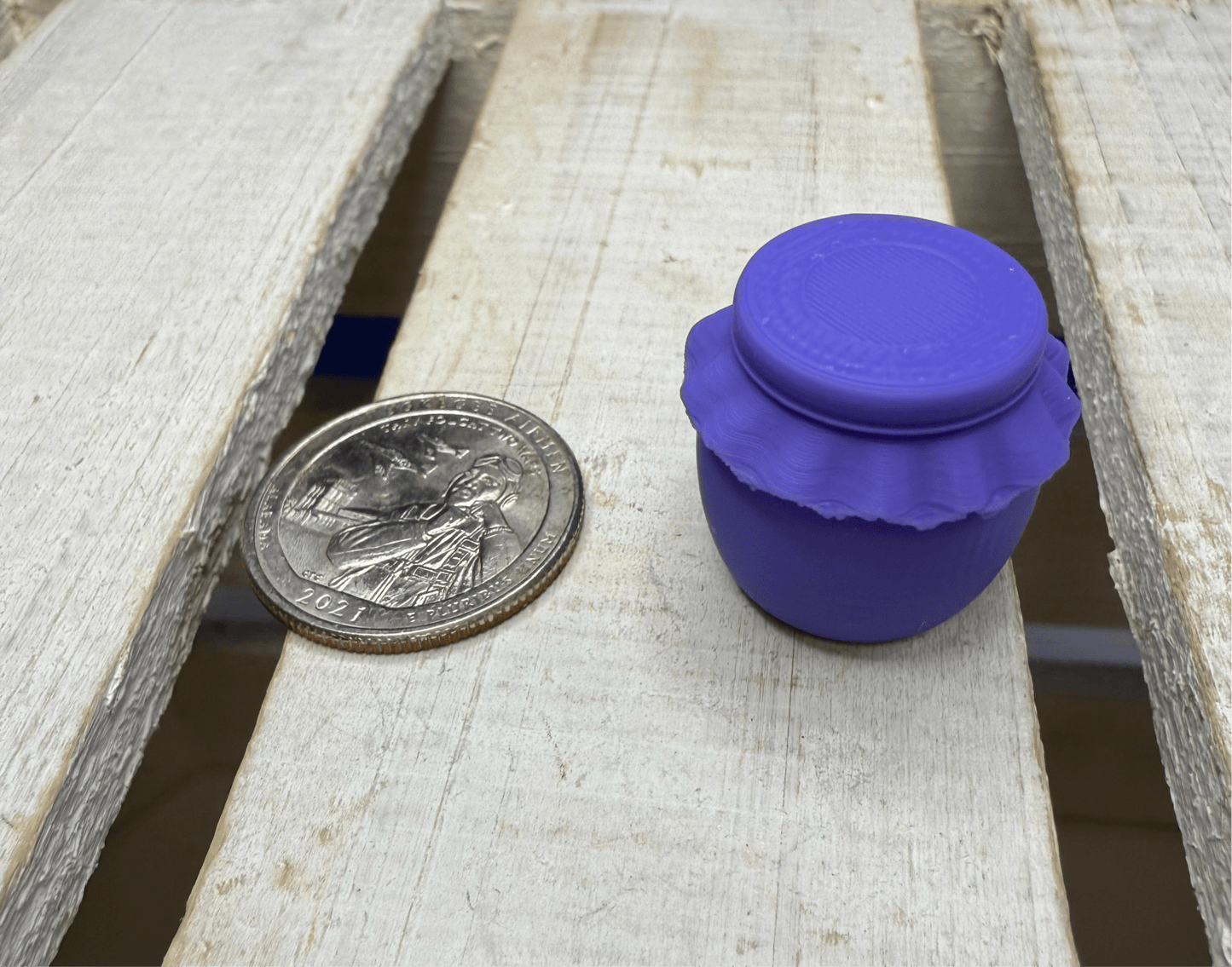 Talkets™ Mini Object JAM Jar - Vocabulary & Language Play Miniature - Speech and Smile