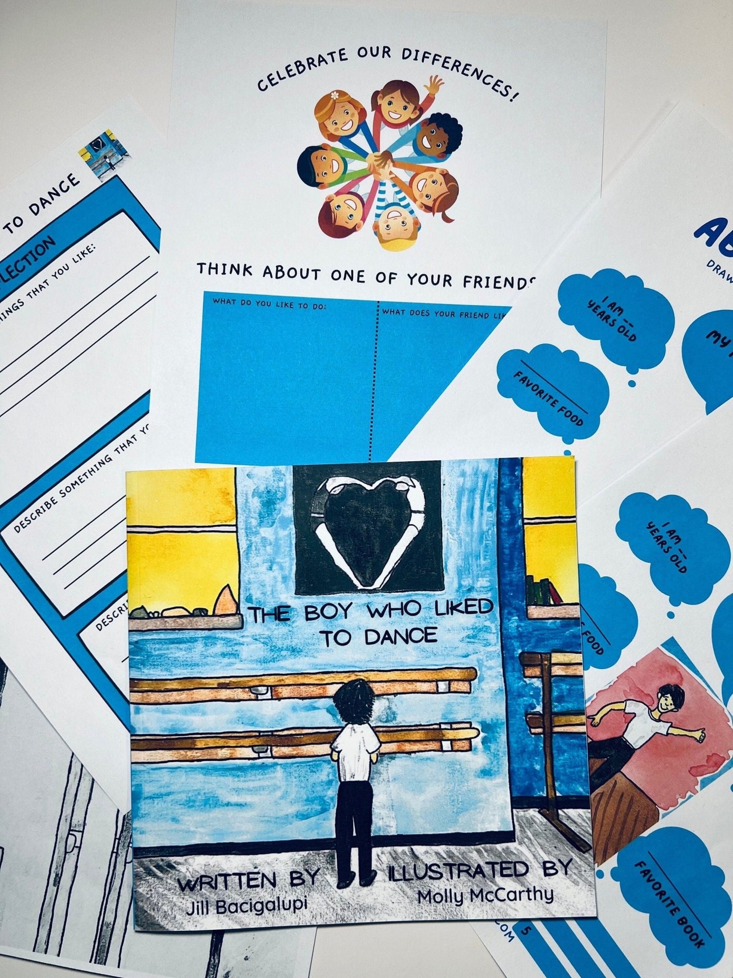 The Boy Who Liked to Dance Book - Book to Teach Respect and Acceptance - Boys Dance Too - Speech and Smile