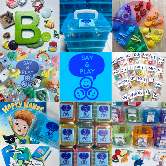 The Wonderful World of Trinkets- Say and Play Mini Objects™ - Speech and Smile