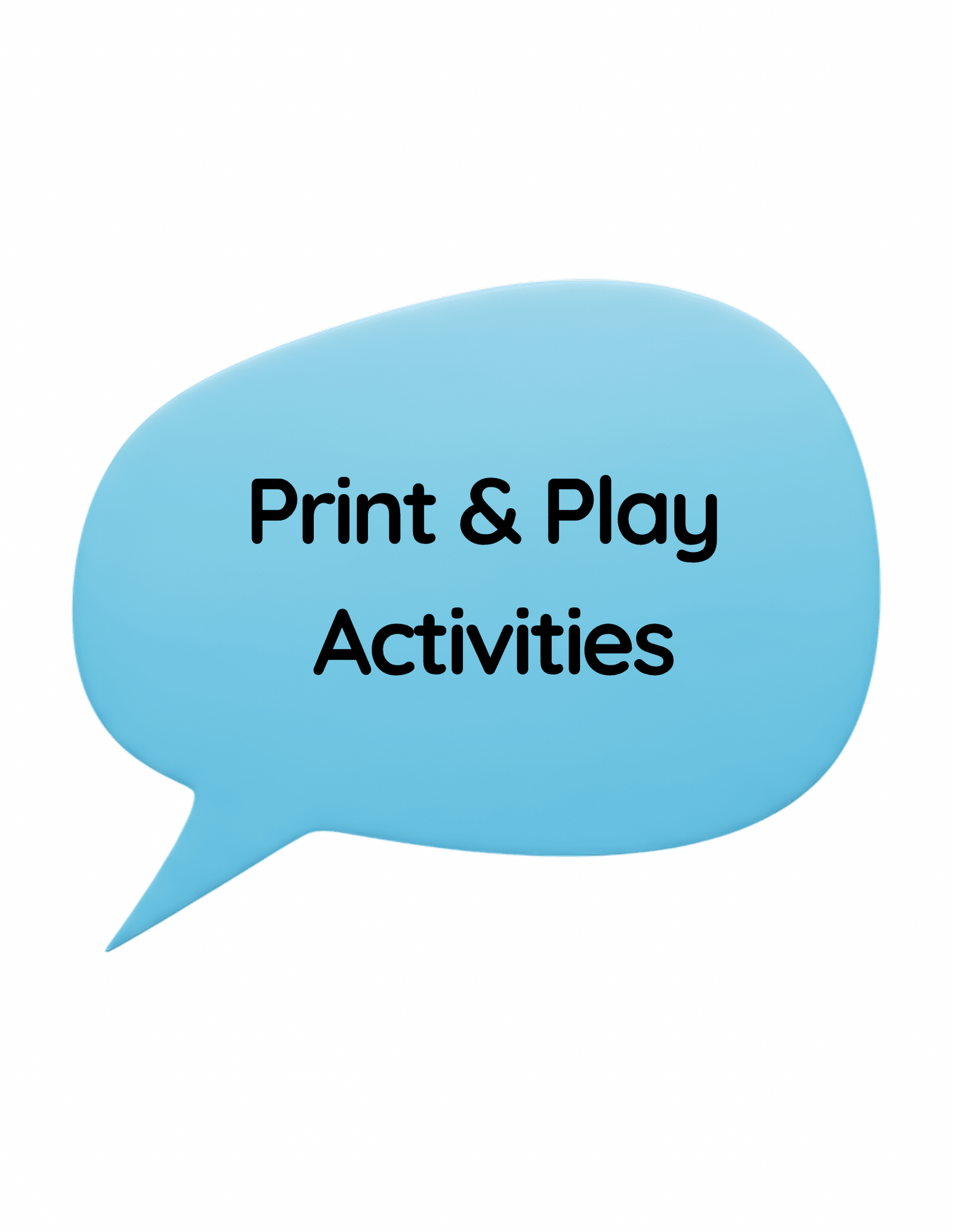 Print & Play Activities - Speech and Smile
