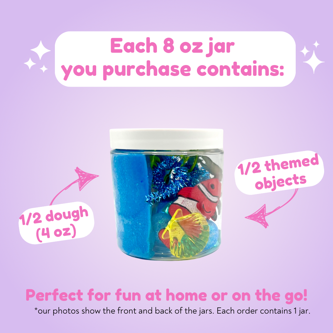 Ocean Creatures Sensory Play Dough Kit Ocean Minis