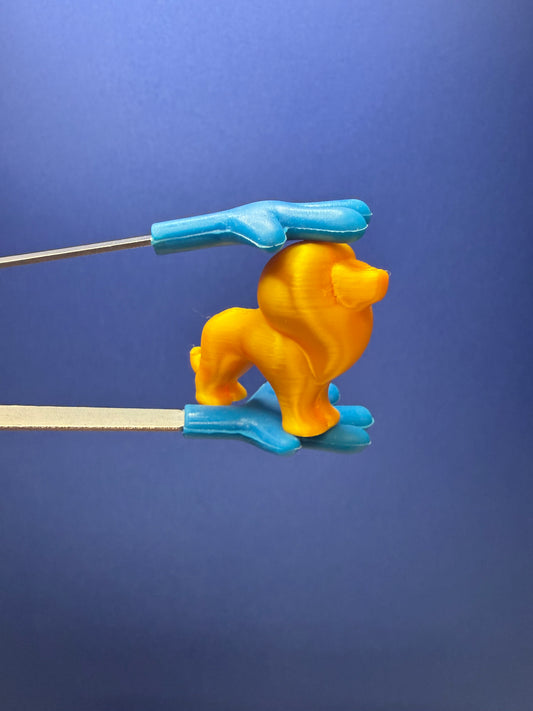 Mini Golden Lion – Mini Object for Speech Therapy & Language Activities | 3D Printed | Talkets™