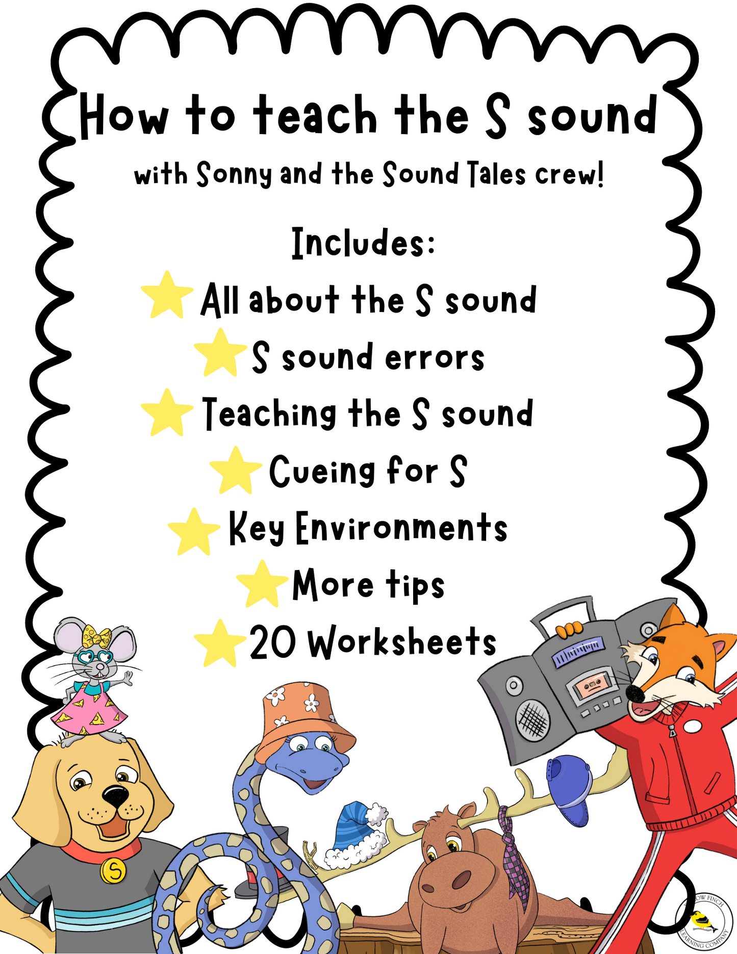 Sonny Says S Sound Companion packet