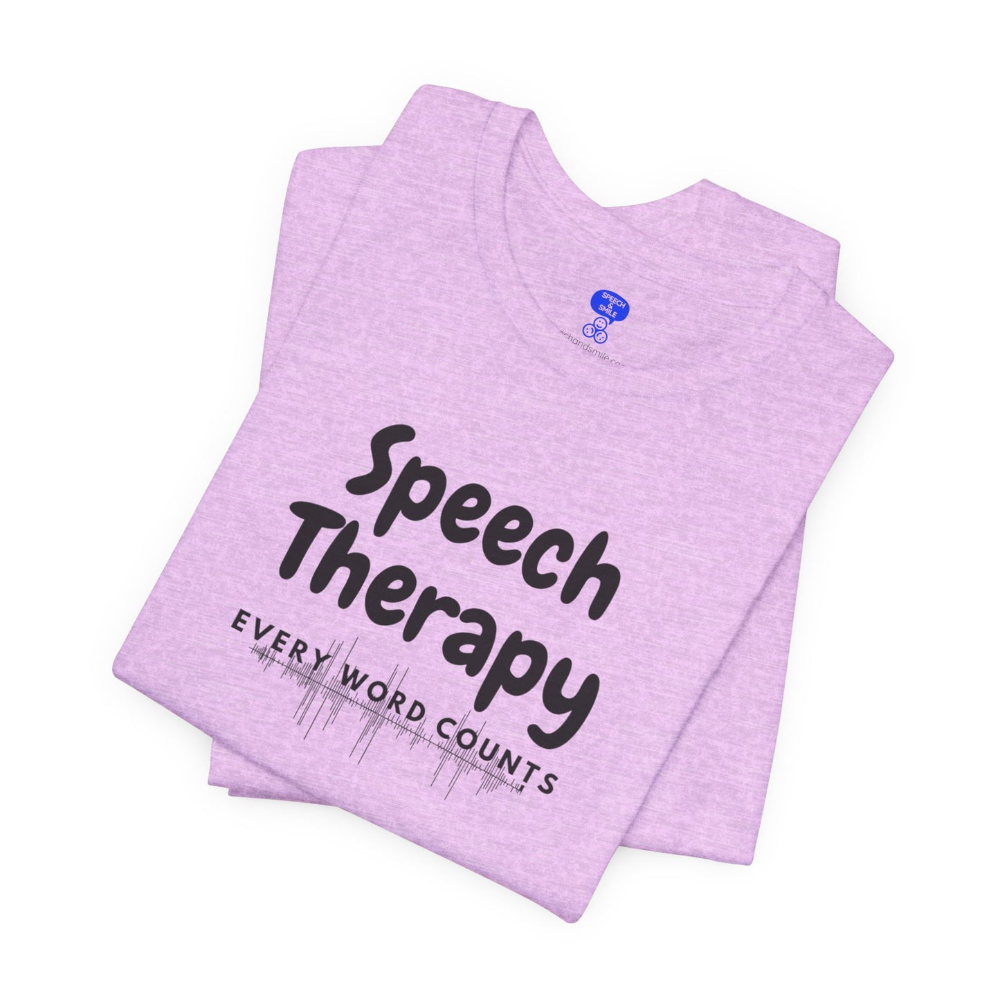 SLP Every Word Counts Shirt Speech Therapy T-Shirt - SLP Gift - Speech and Language Pathologist Shirt