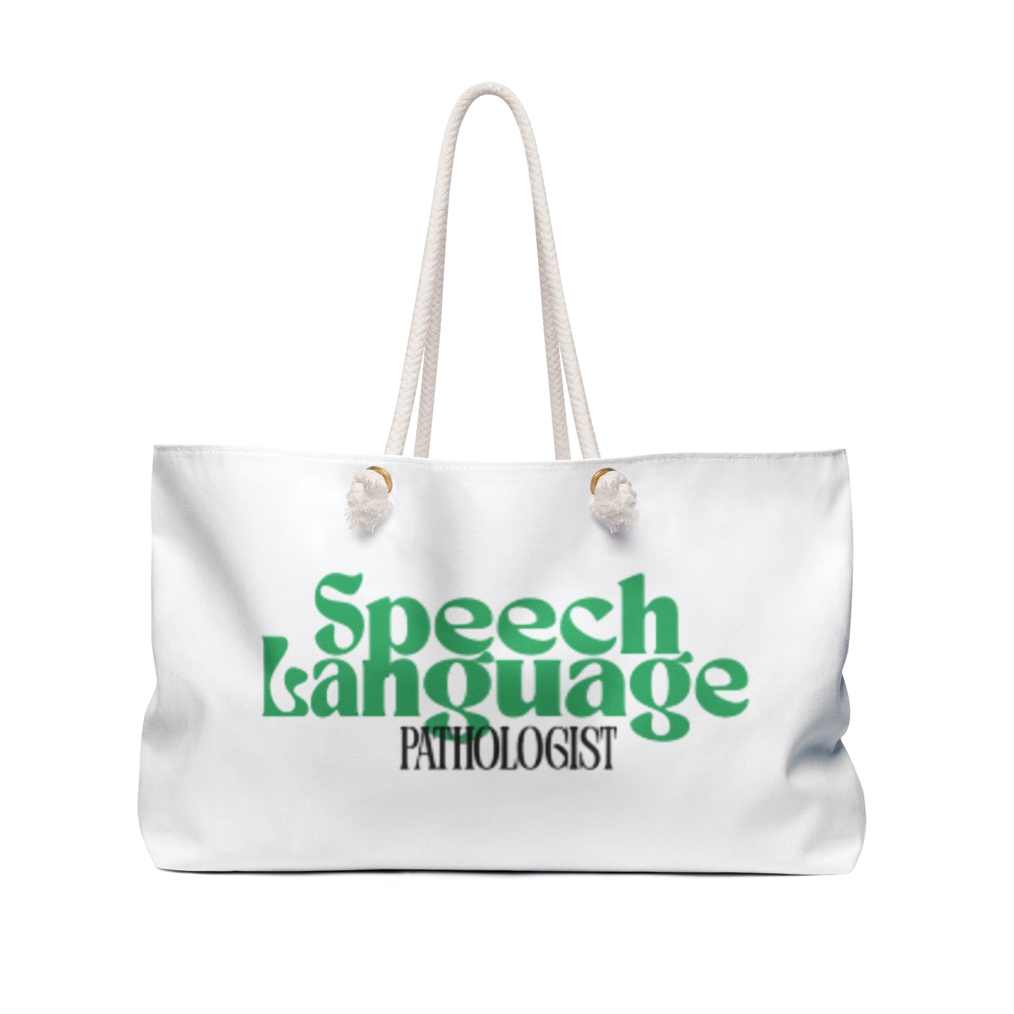 Speech Therapist Tote Bag for SLP gift Speech Therapy tote for toys and more!